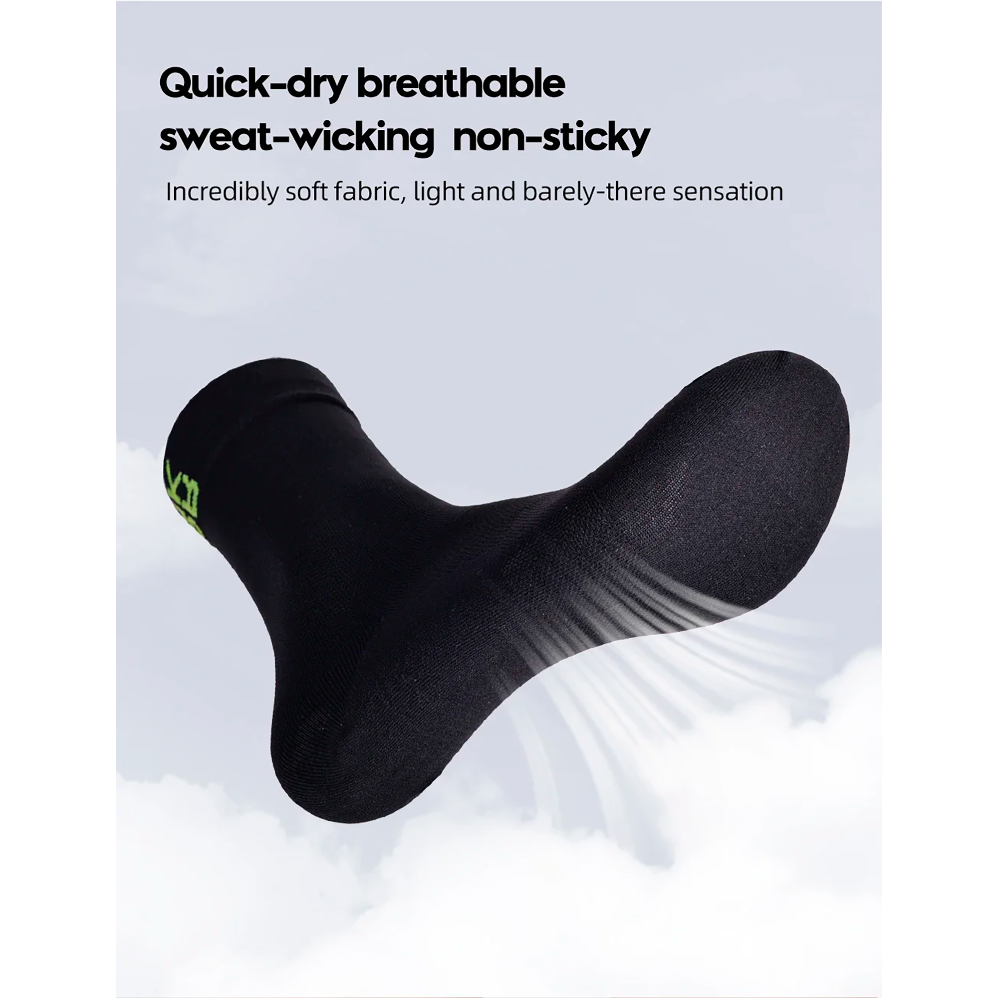 Medias Para Ciclismo Thinkrider Respirables Arco Y Talón Reforzados