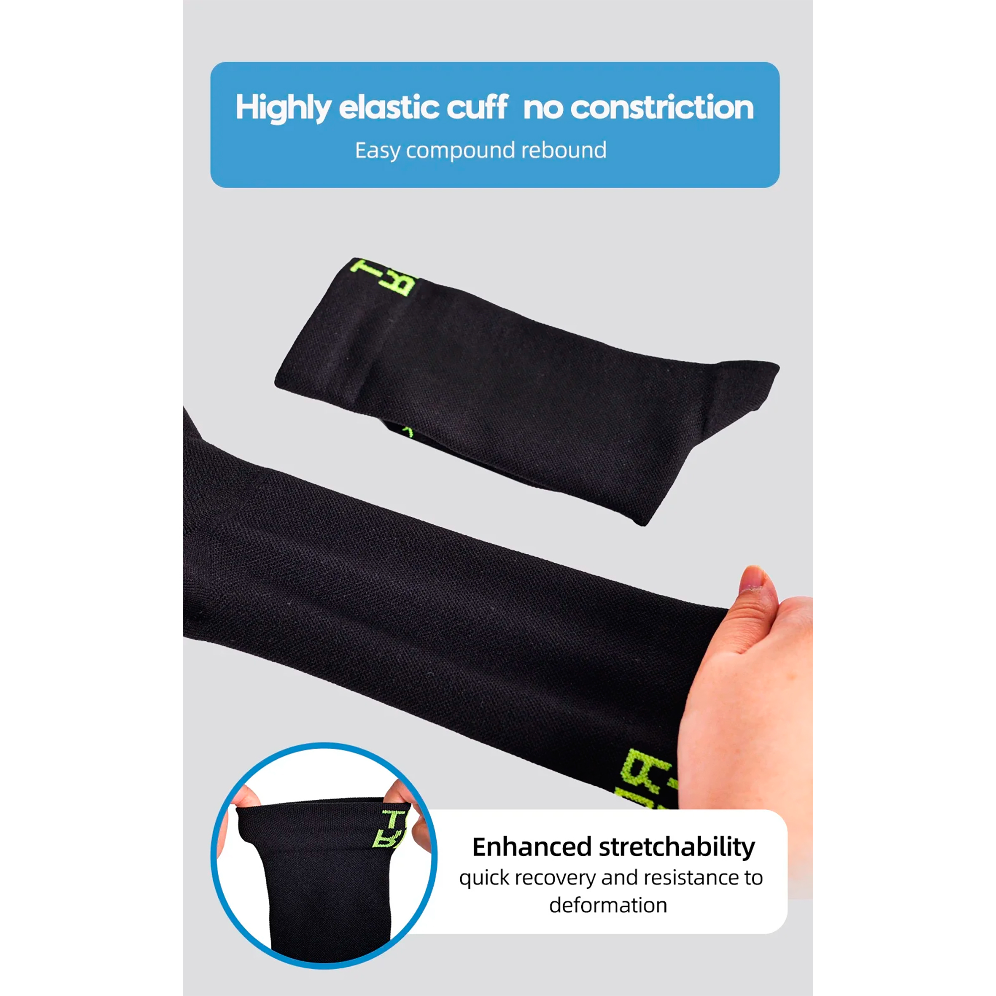 Medias Para Ciclismo Thinkrider Respirables Arco Y Talón Reforzados