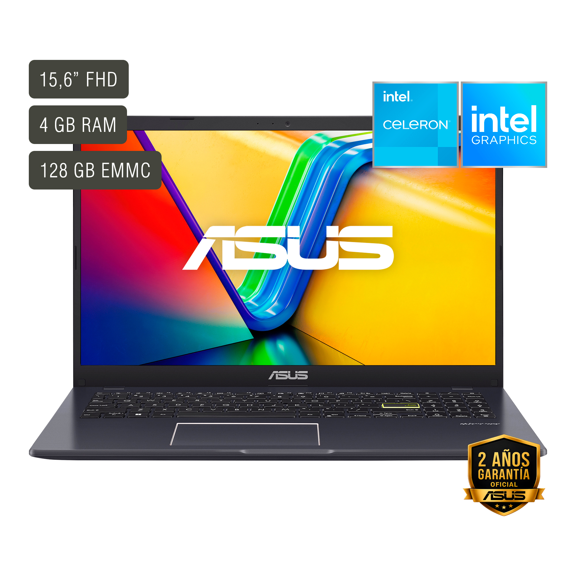 Notebook Asus Vivobook 15,6'' N4500 4gb 128gb Win11