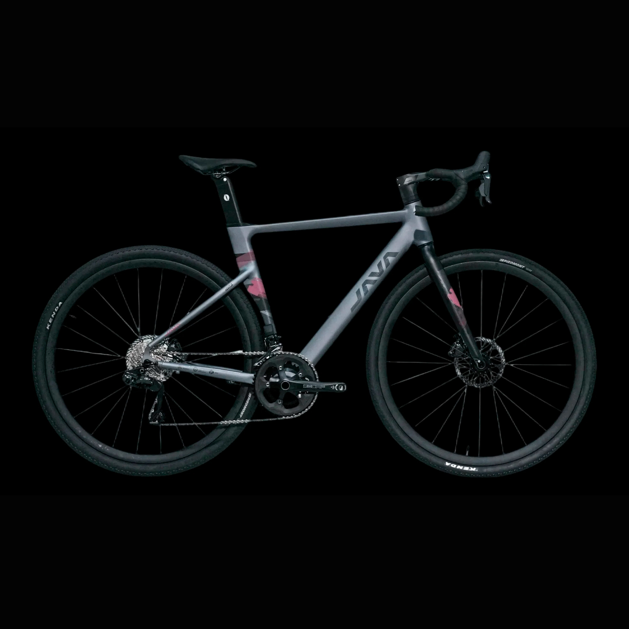 Bicicleta De Ruta Cambios Electr�nicos Java Gravel Idra 24V Talle 510mm 