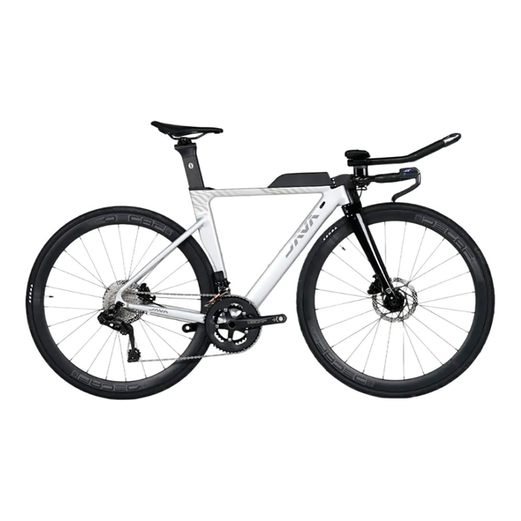 Bicicleta De Tr�a Crono Cambios Electr�nicos Java Rivale 22V Talle M