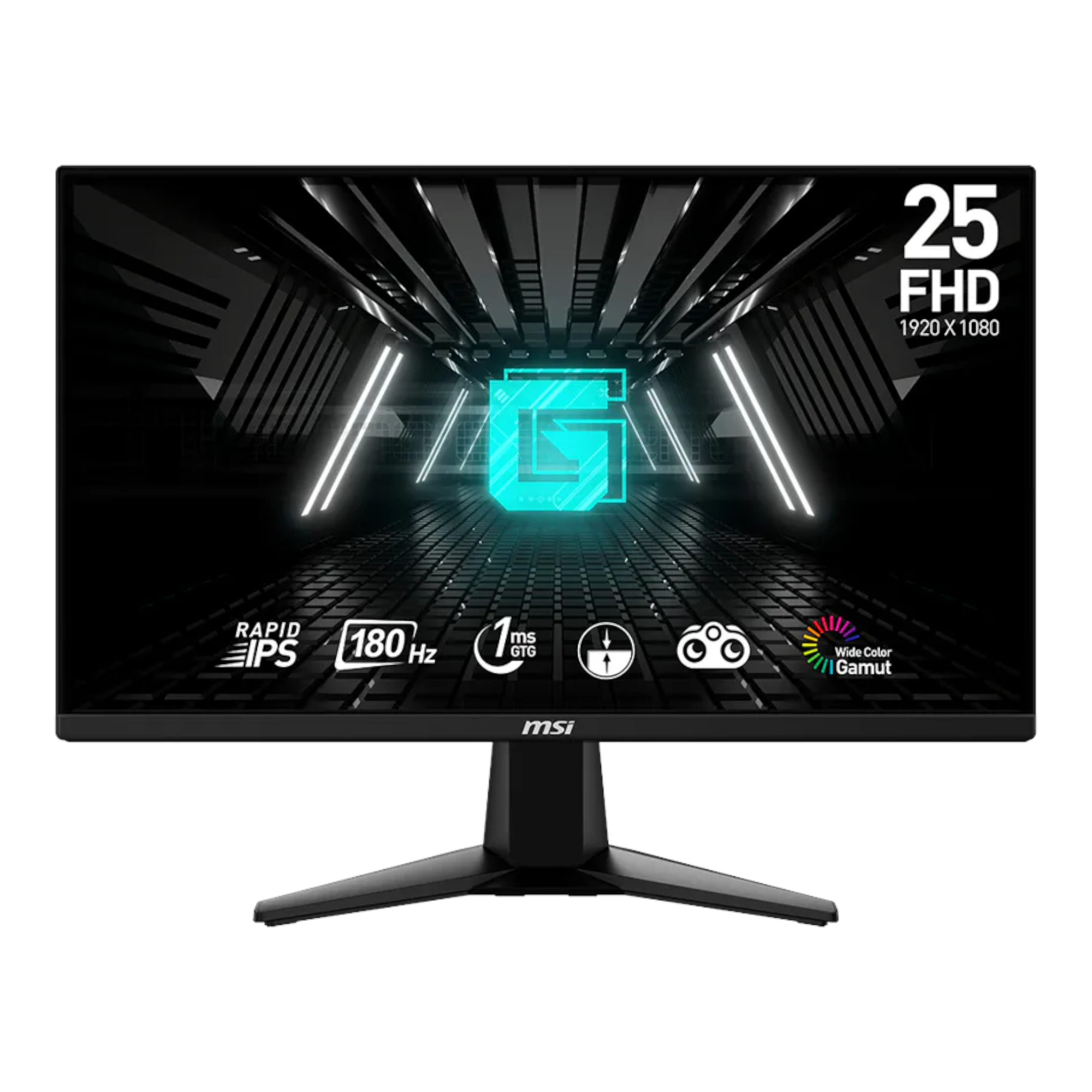 Monitor Gaming Msi 25'' Optix G255F 1080p 180hz 1ms