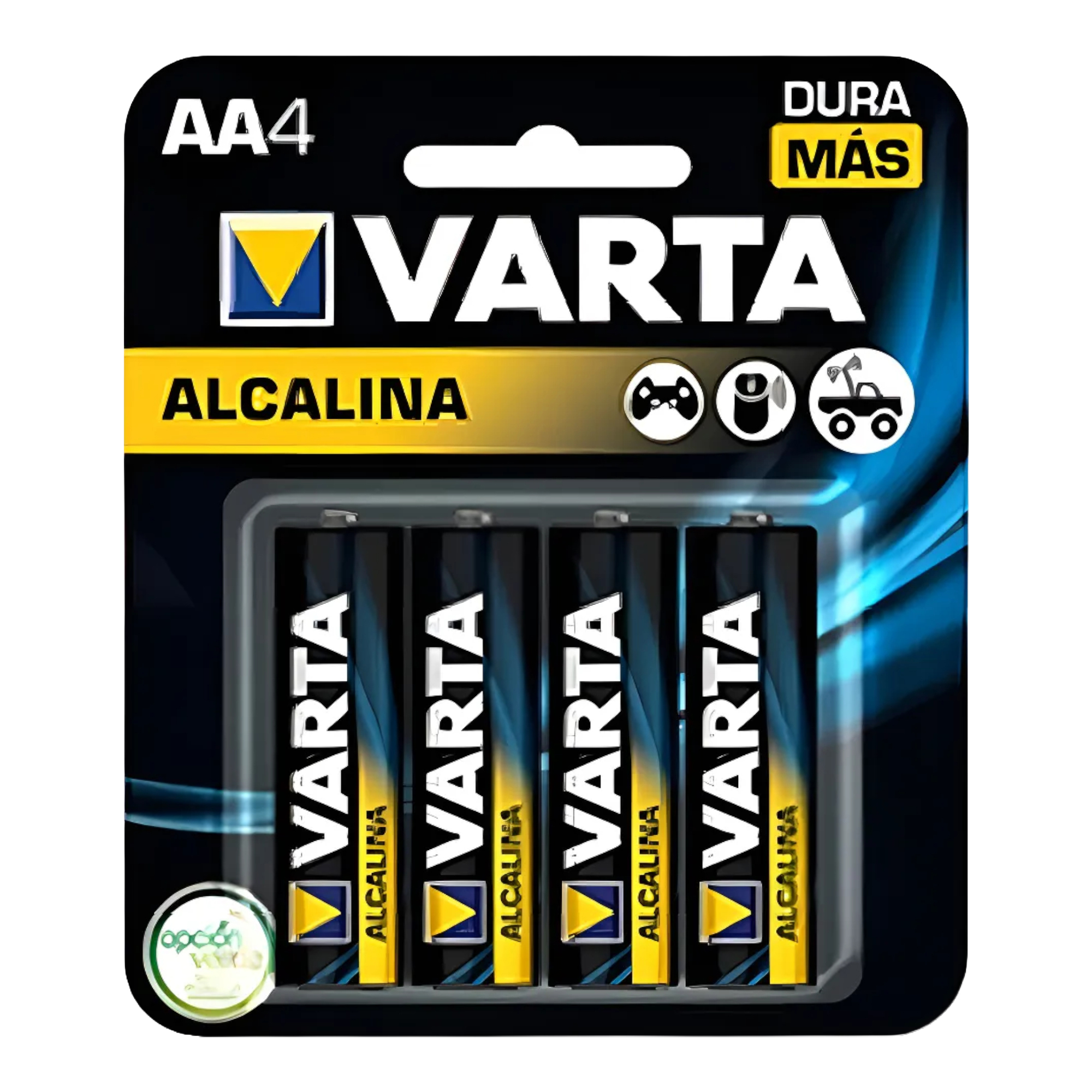 Pila AA Alcalina Varta Pack x4 1,5V