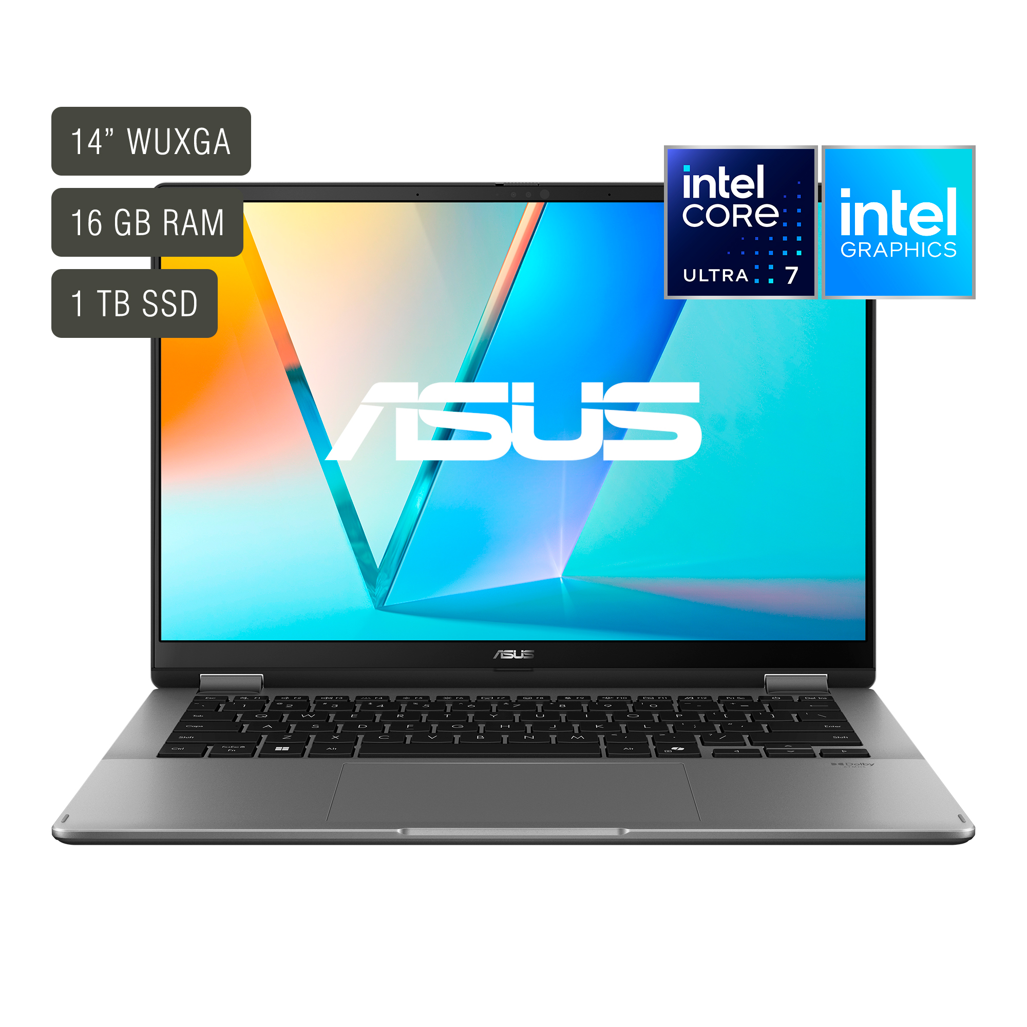 Notebook Asus Vivobook 14'' T�ctil Oled Core Ultra 7 16gb 1tb Win11