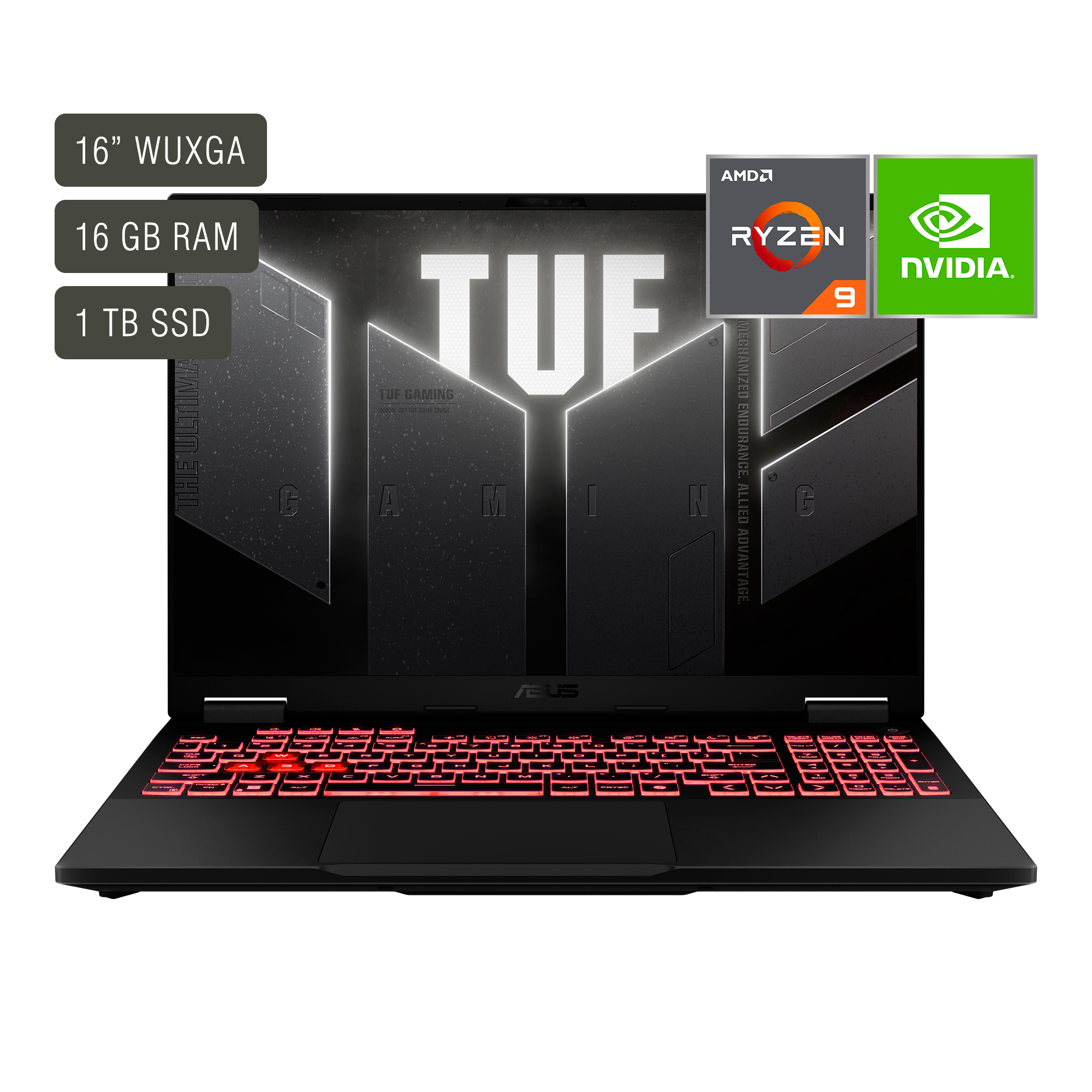 Notebook Gamer Asus Tuf 16'' Ryzen 9 16gb 1tb Win11 Rtx5060