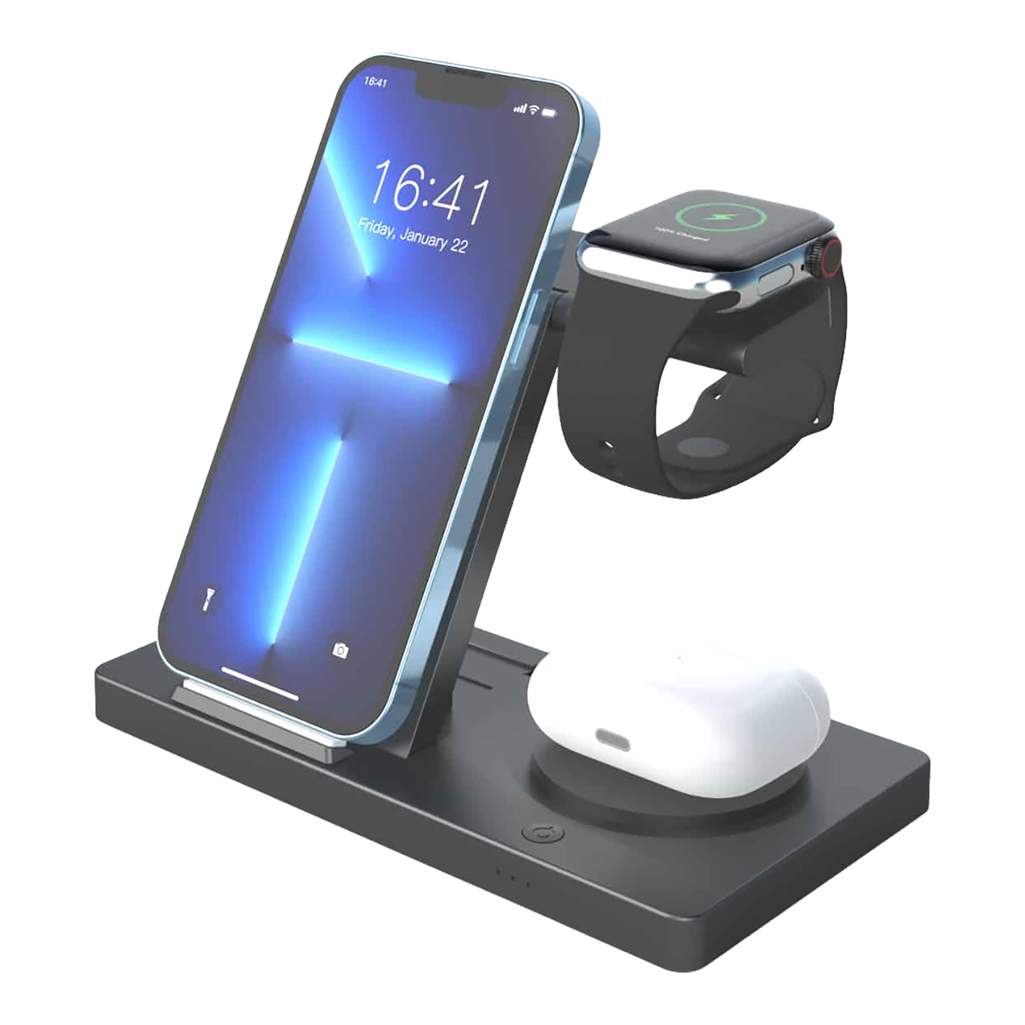 Estación De Carga Inalámbrica Unno Pw5119bk 15w