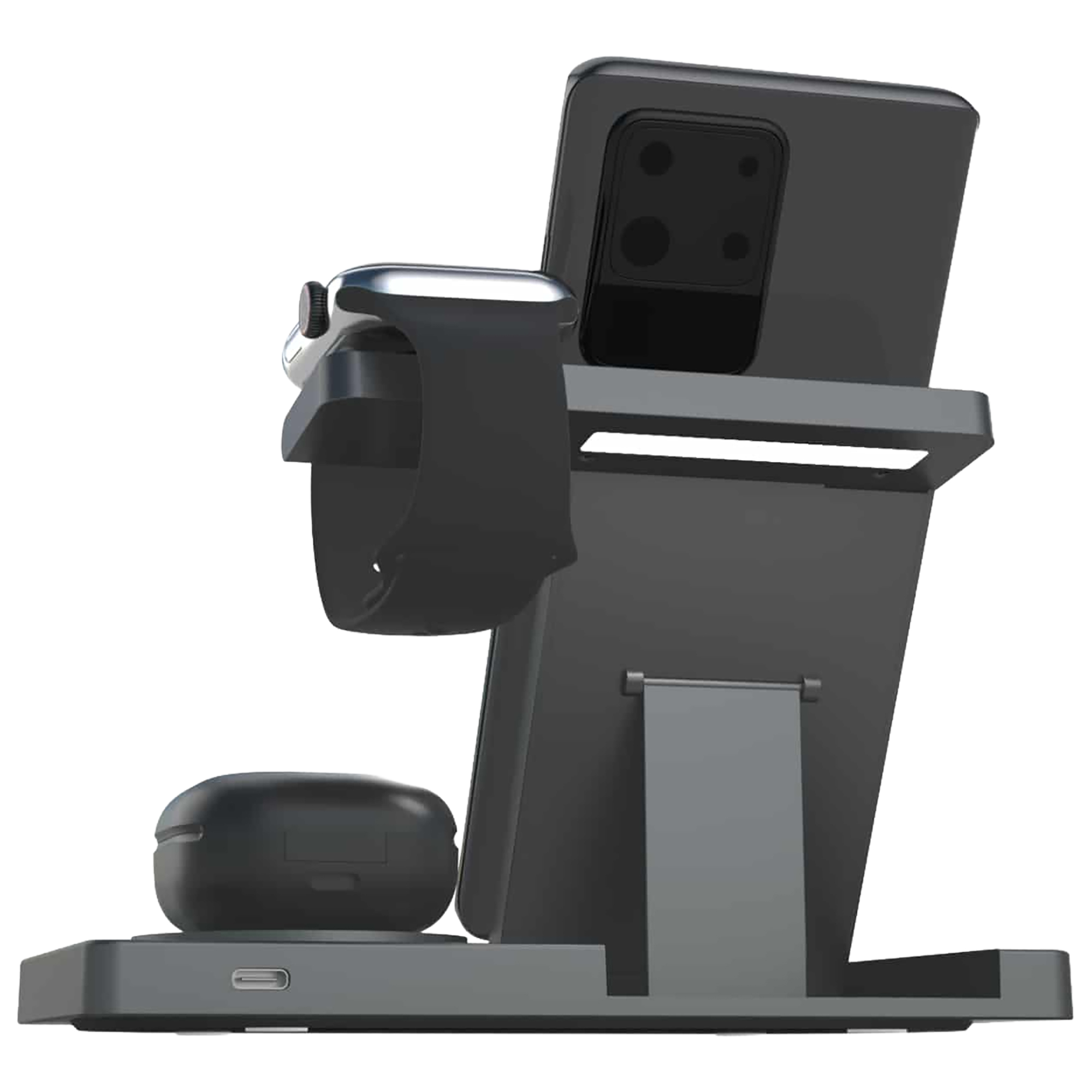 Estación De Carga Inalámbrica Unno Pw5119bk 15w