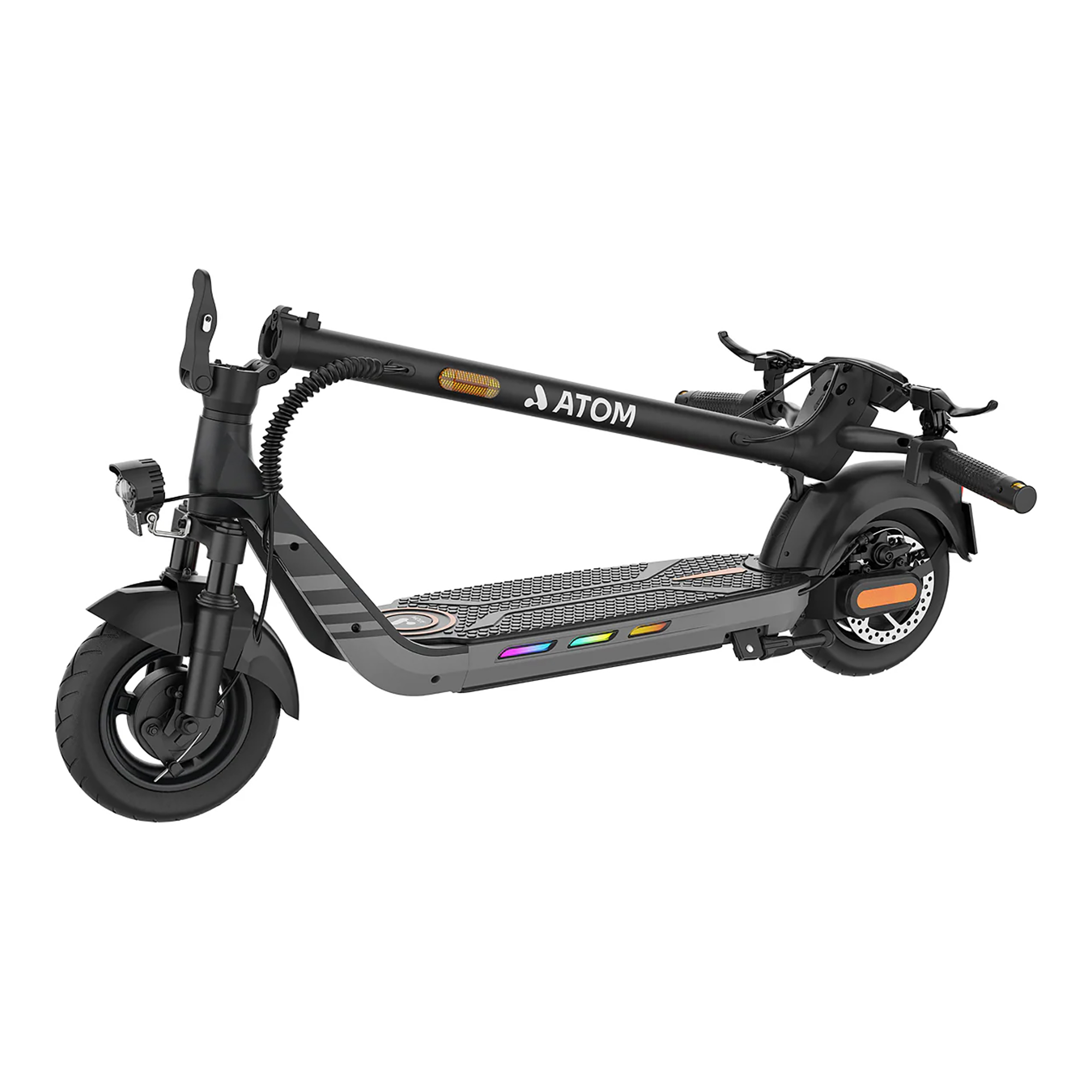 Monopatín Eléctrico Atom Energy Plegable 120kg 35km/h