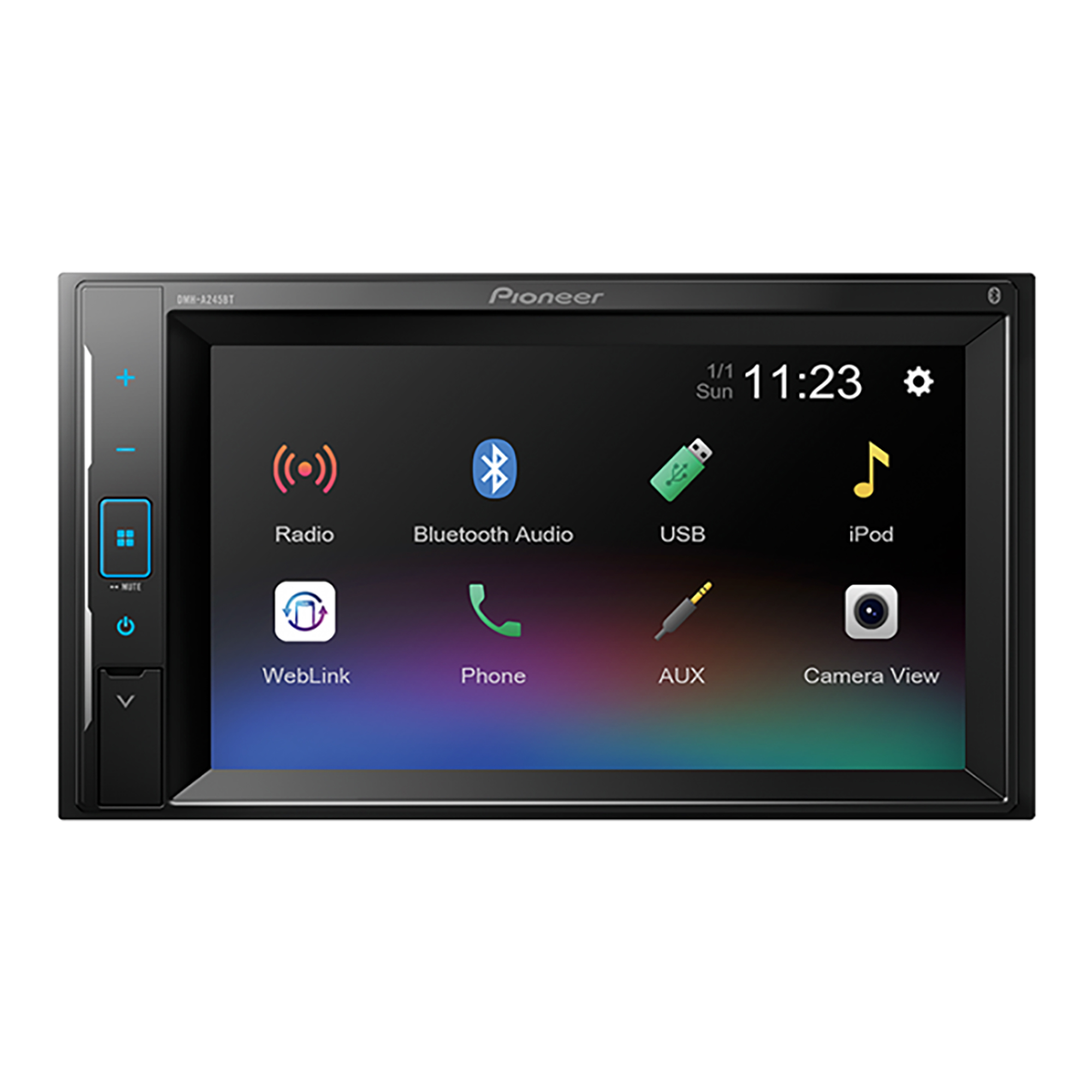 Radio Para Auto Pioneer Dmh-a245bt 200w Bt 6,2''