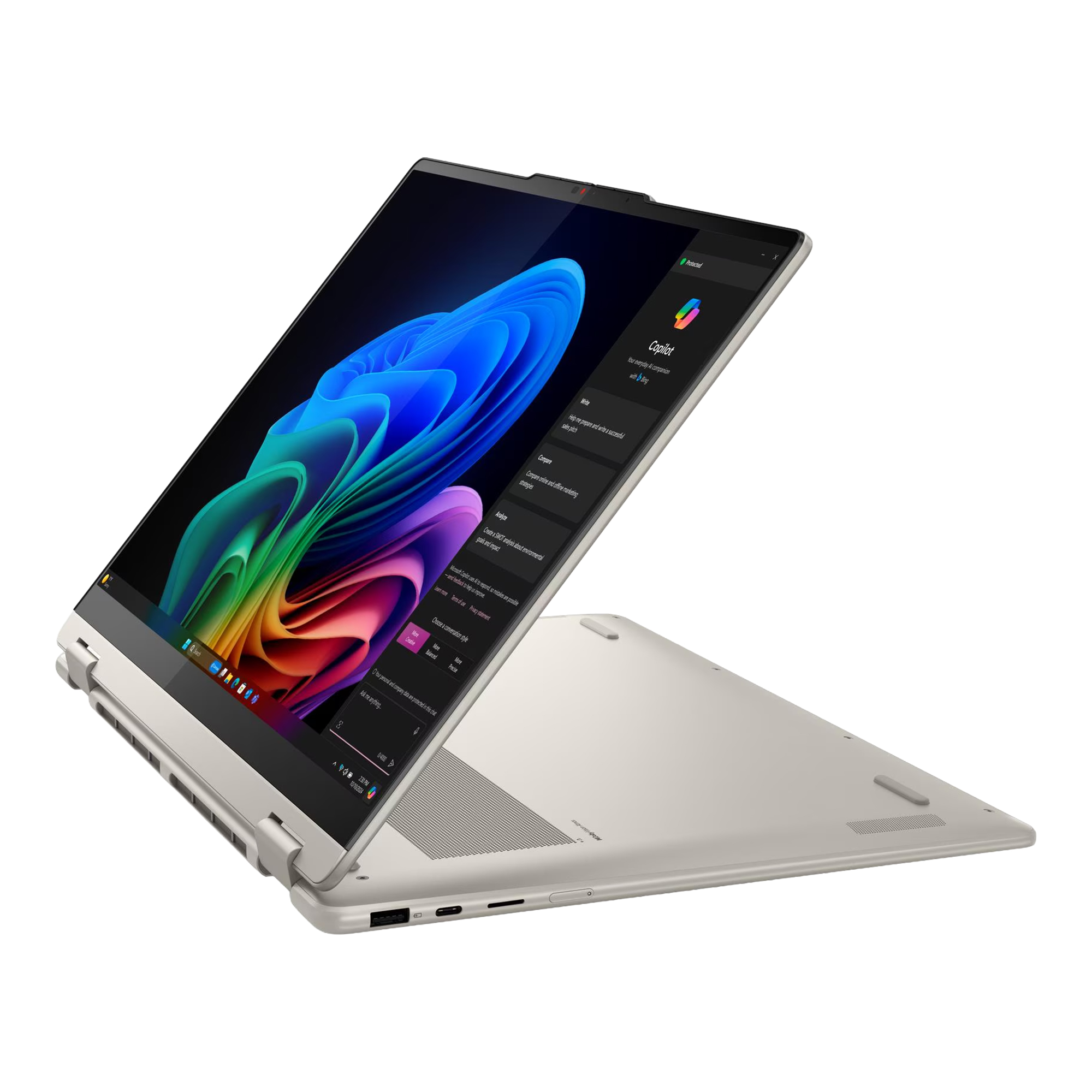 Notebook 2en1 Lenovo 16'' T�ctil AI 5 16gb 512gb Win11
