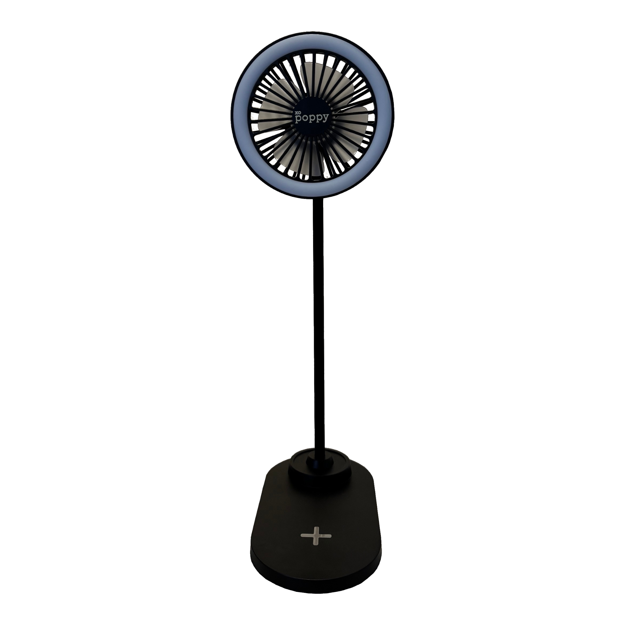 Ventilador L�mpara LED Y Cargador Inal�mbrico XO Poppy 3 En 1