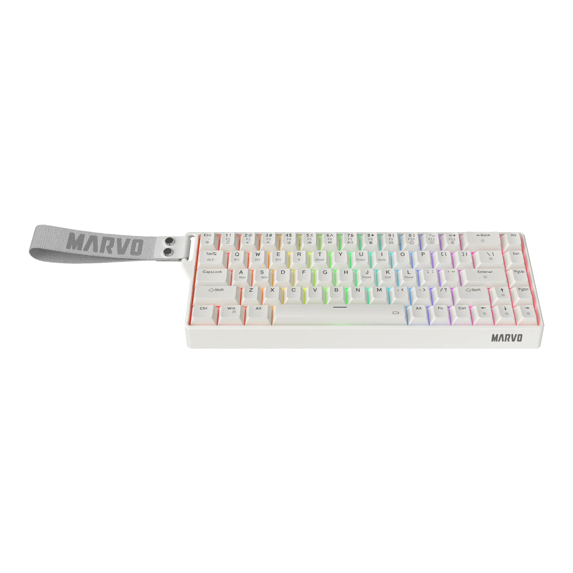 Teclado Gaming Inalámbrico Marvo Kg965w Mecánico Iluminación Rgb imagen 5