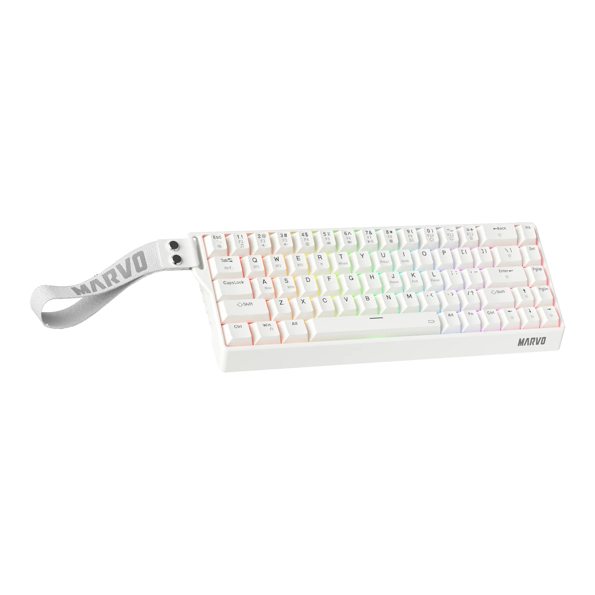 Teclado Gaming Inalámbrico Marvo Kg965w Mecánico Iluminación Rgb imagen 8