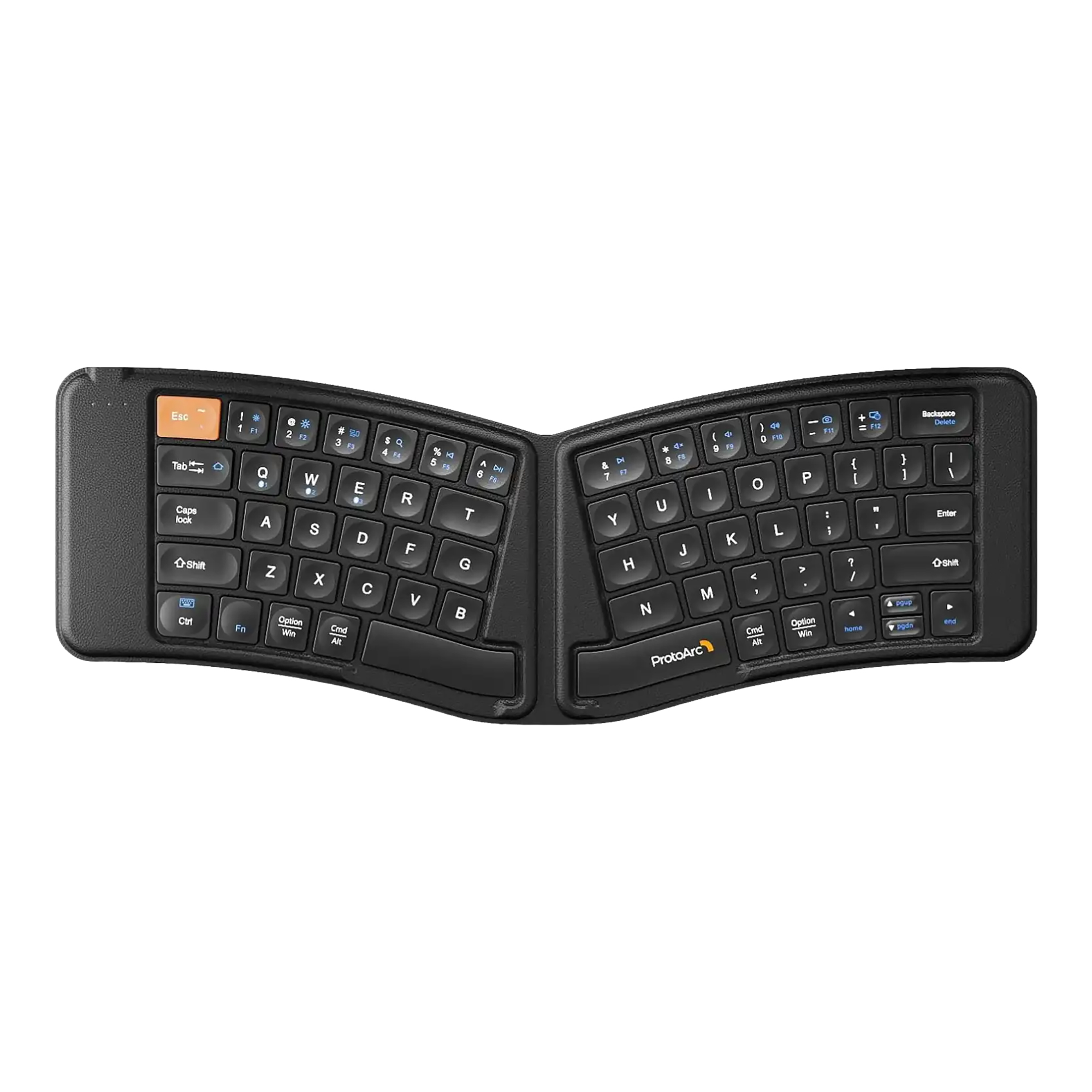 Teclado Ergon�mico Plegable Bluetooth ProtoArc Xk03