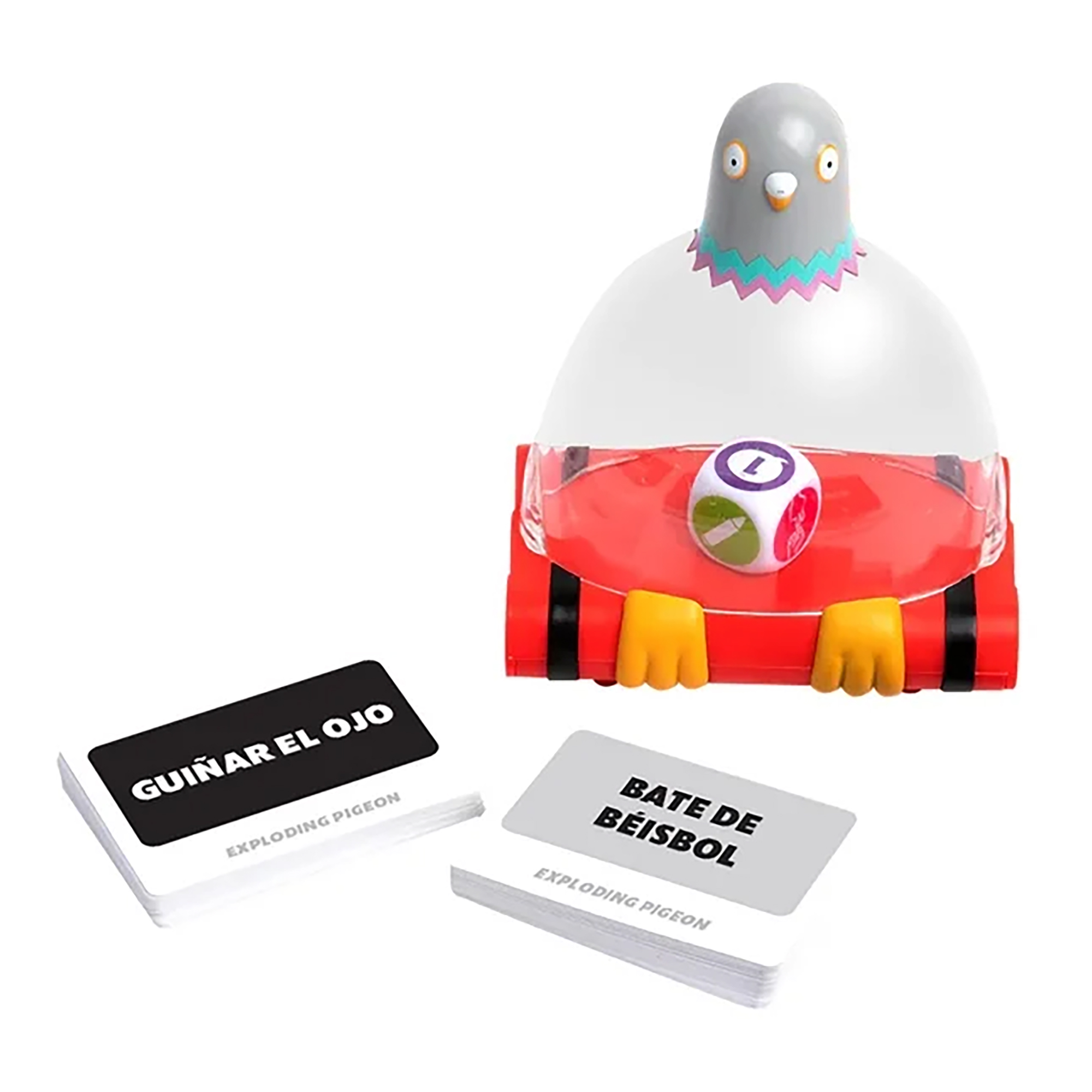 Juego De Mesa Exploding Kittens Exploding Pigeon +7