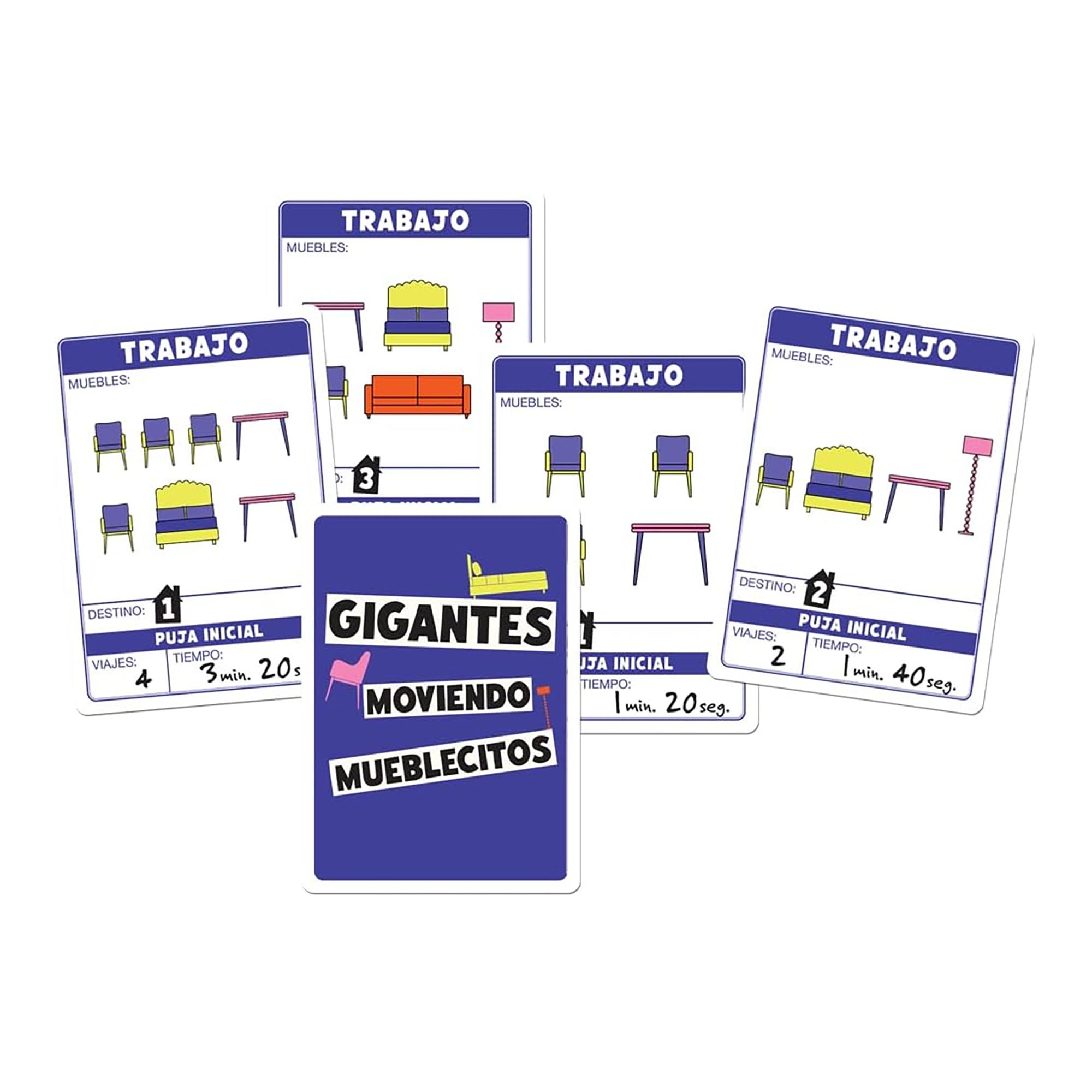 Juego De Mesa Exploding Kittens Gigantes Moviendo Mueblecitos +7