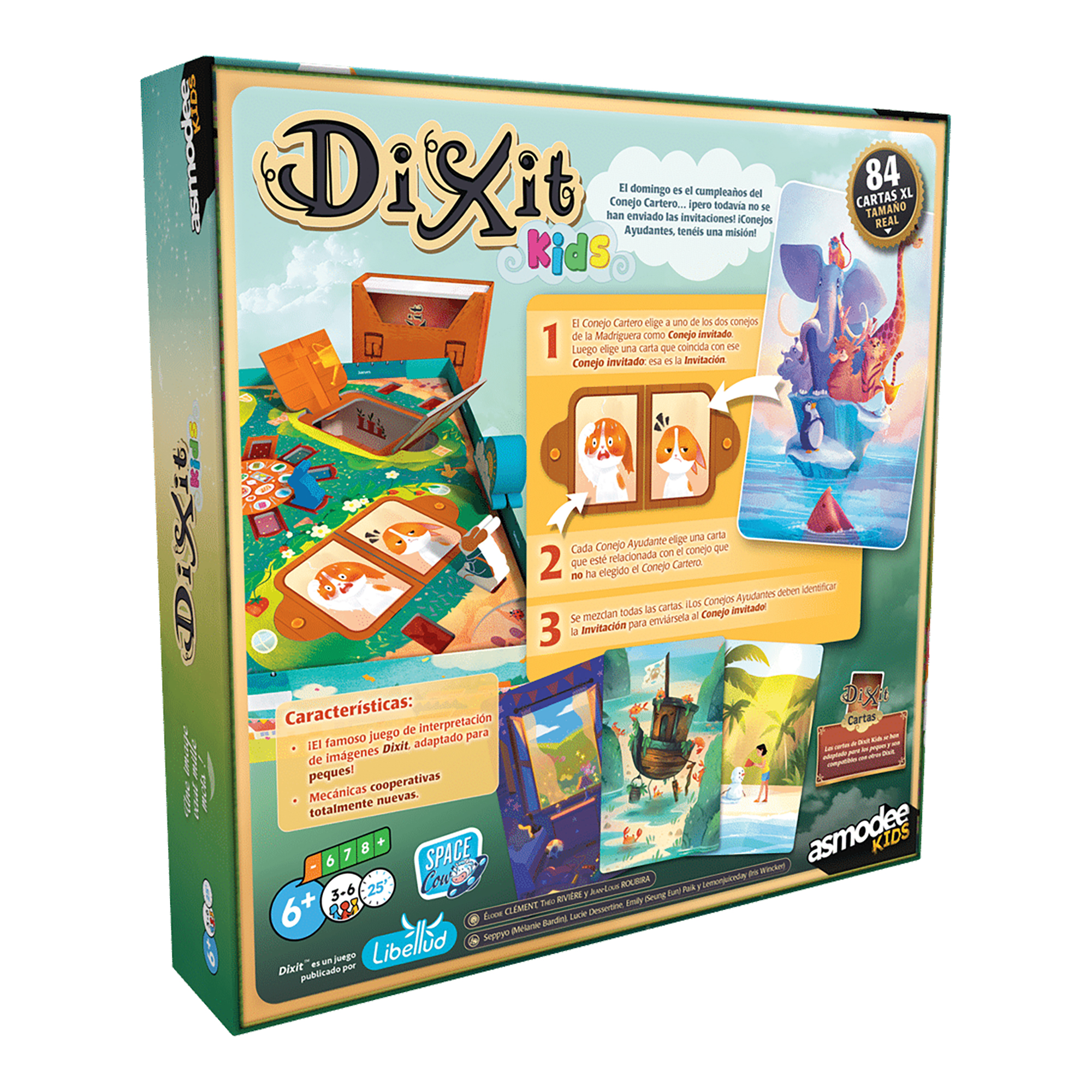 Juego De Mesa Libellud Dixit Kids +6