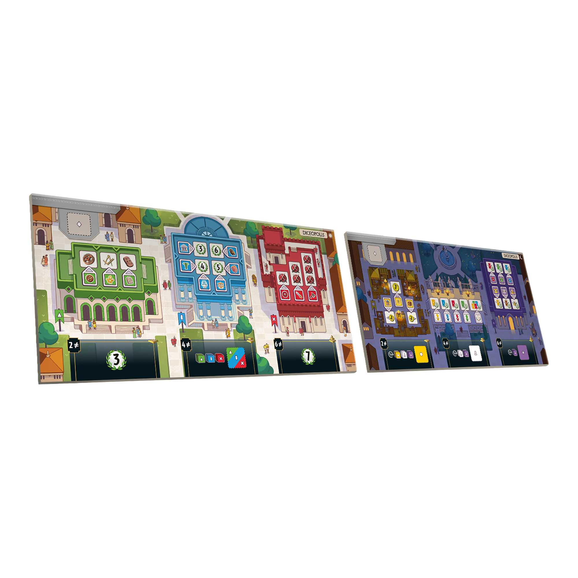 Juego De Mesa Repos Production 7 Wonders Dice +10