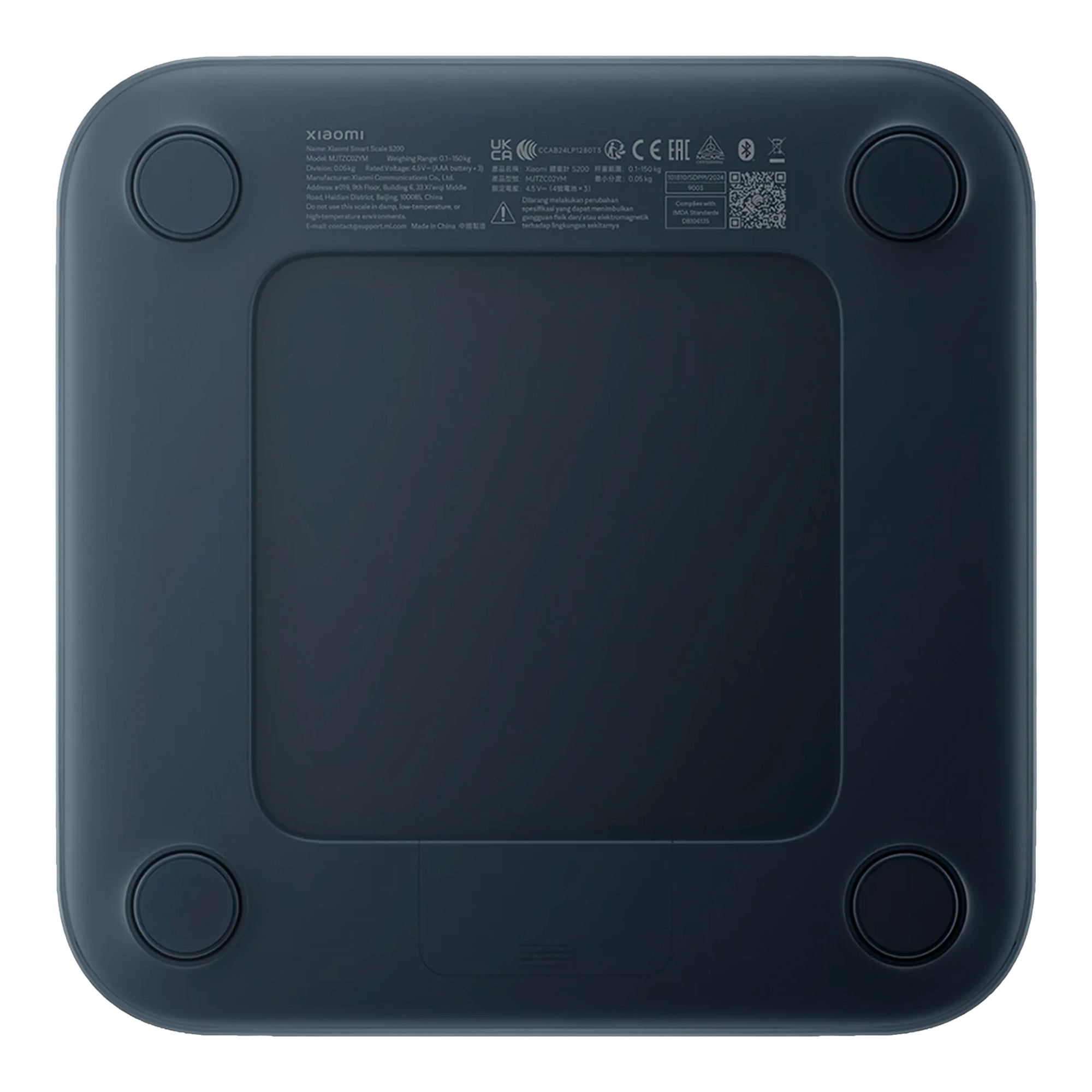 Balanza Inteligente Xiaomi Smart Scale S200 150kg Bt