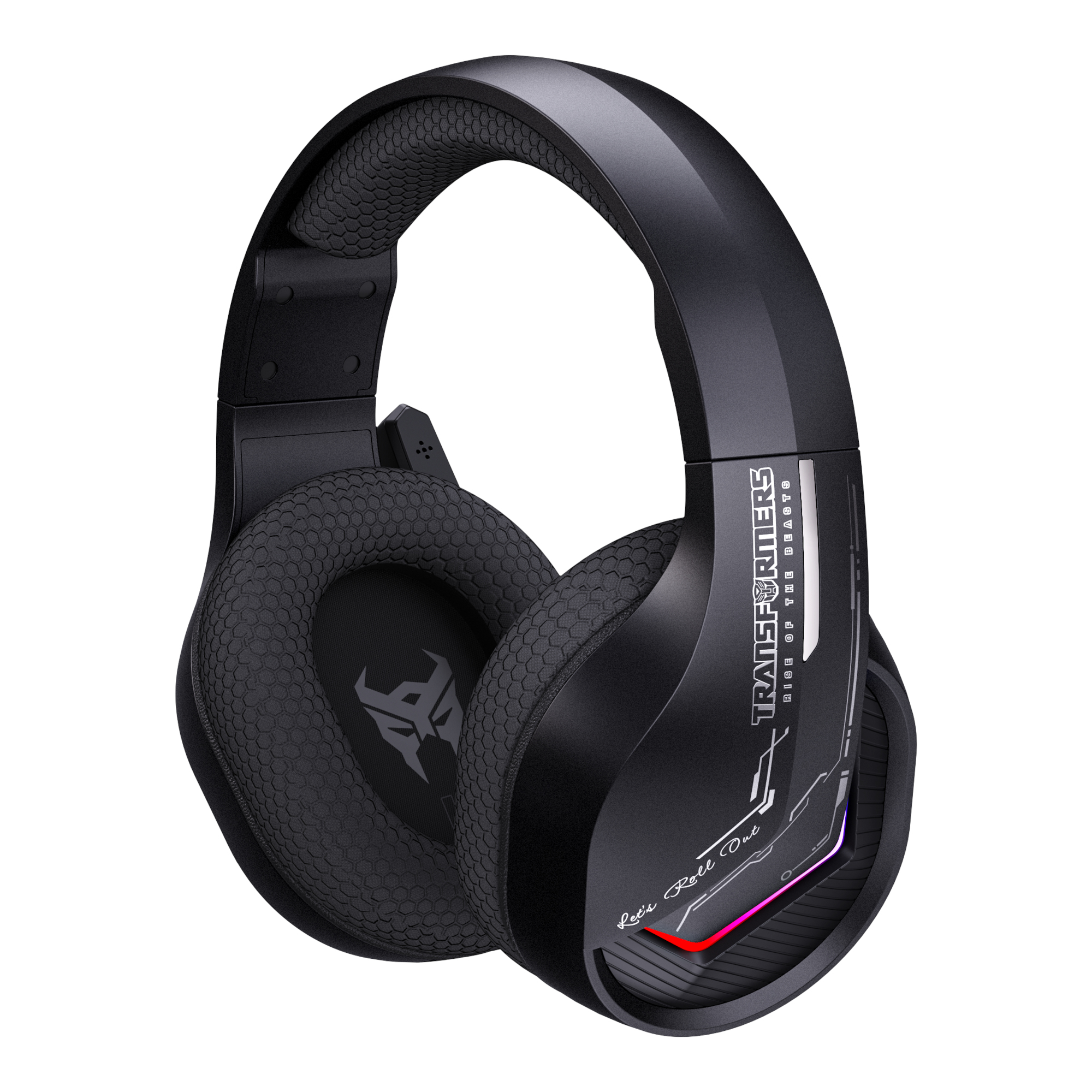 Auriculares Gaming Cableados Transformers TF-G15 Rgb 20mW 50mm