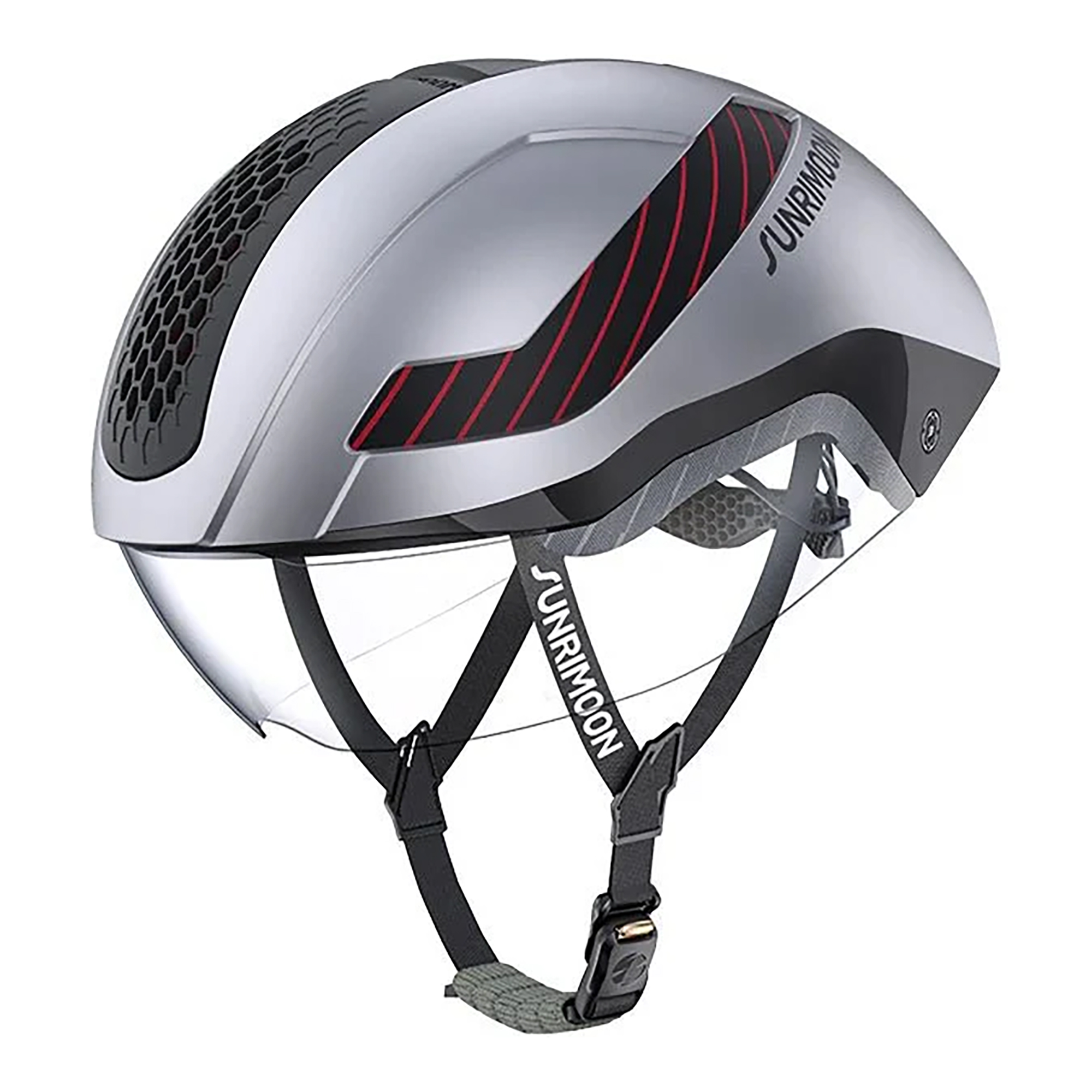 Casco Para Ciclista Con Visor Sunrimoon TT-31 L