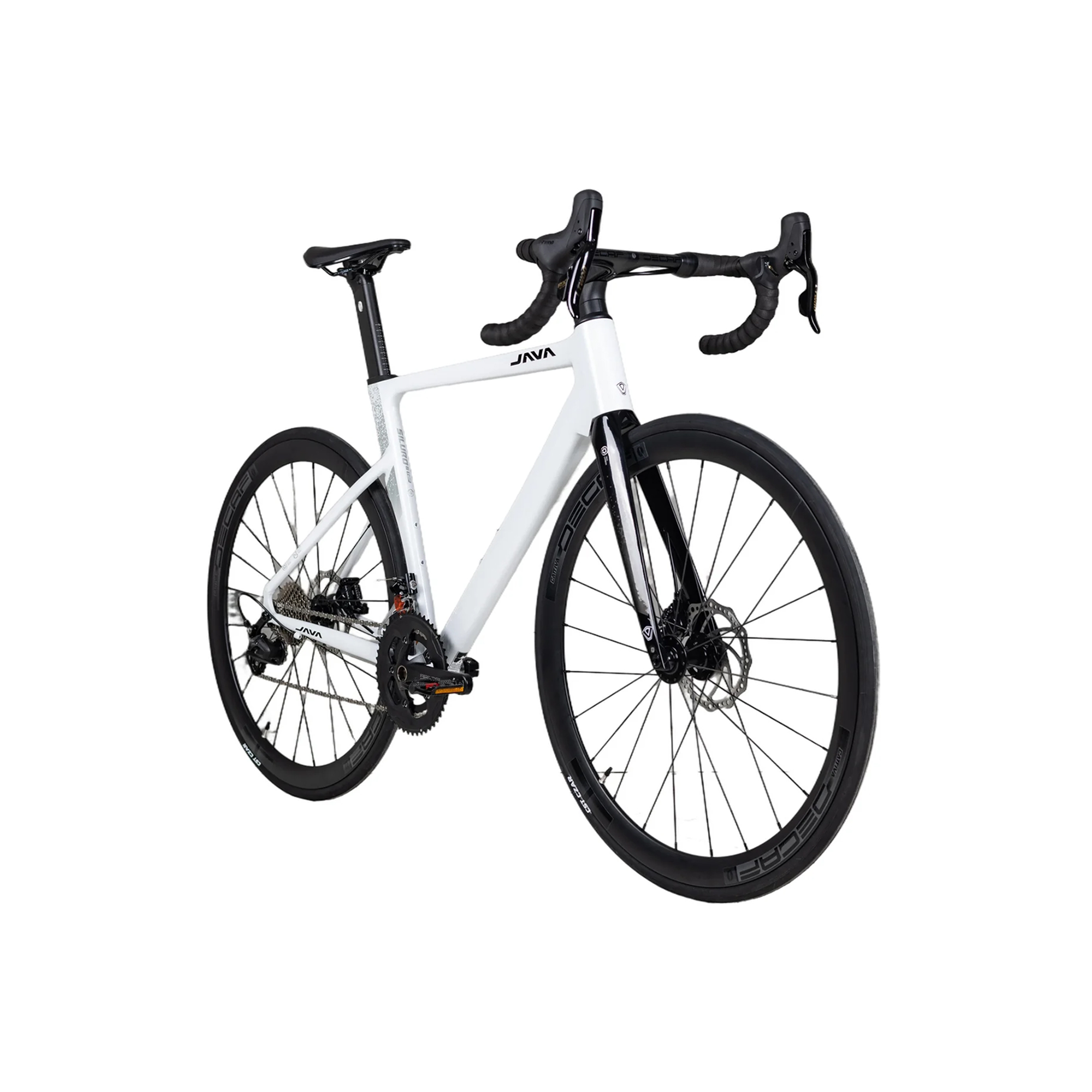 Bicicleta De Ruta Cambios Electrónicos Java Siluro 6 Top 24V Talle L