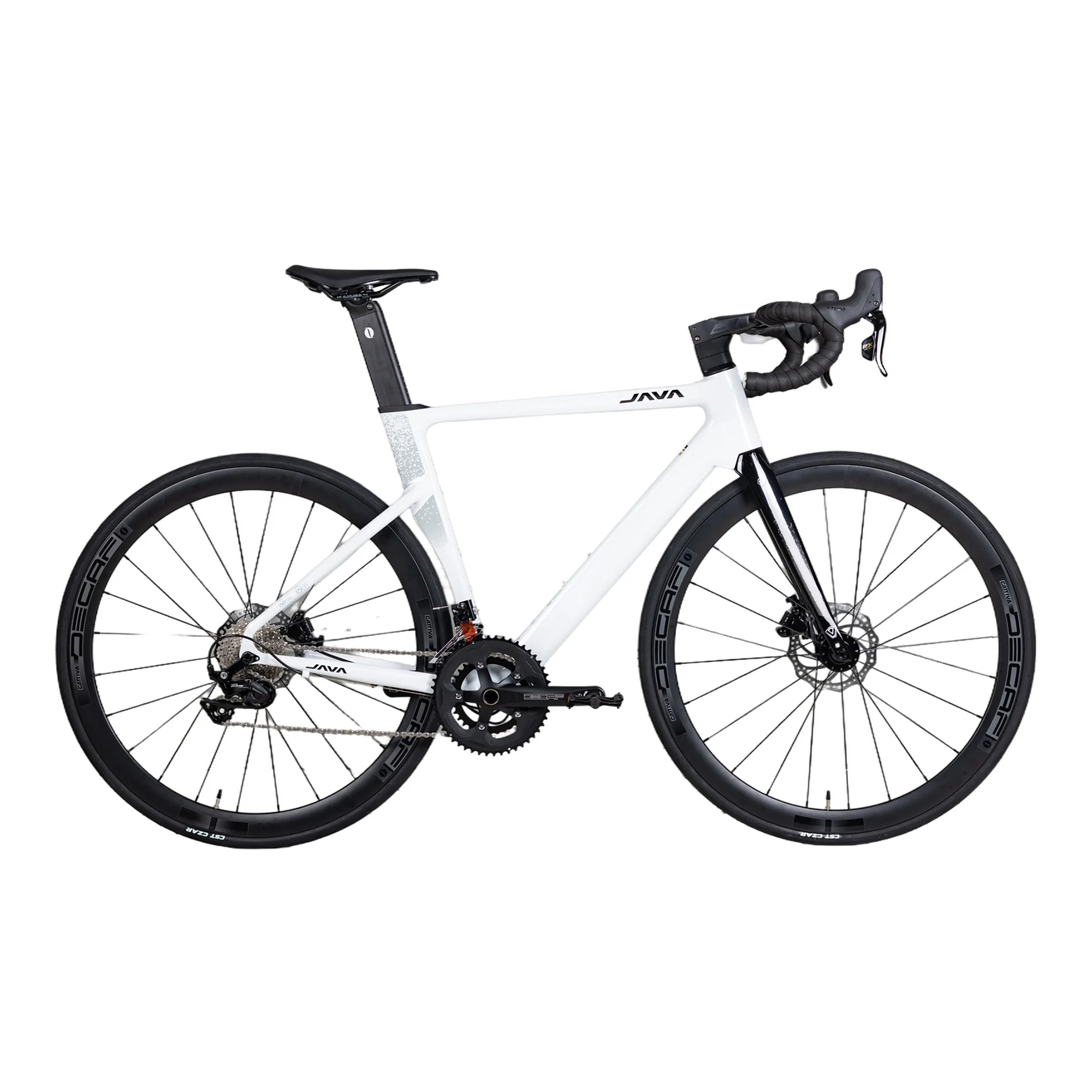 Bicicleta De Ruta Cambios Electrónicos Java Siluro 6 Top 24V Talle S