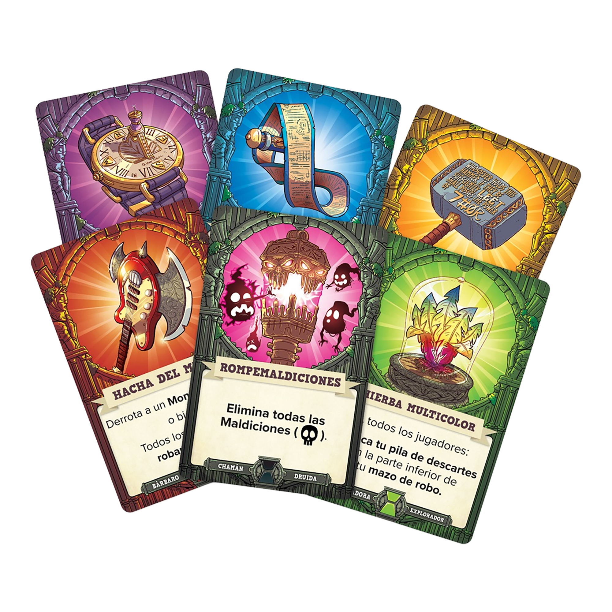 Juego De Mesa Asmodee 5 Minute Dungeon: ¡Maldición! ¡Otra vez no! +8