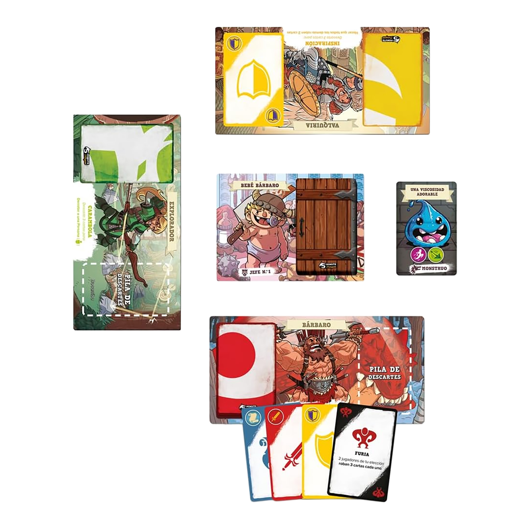 Juego De Mesa Asmodee 5 Minute Dungeon +8