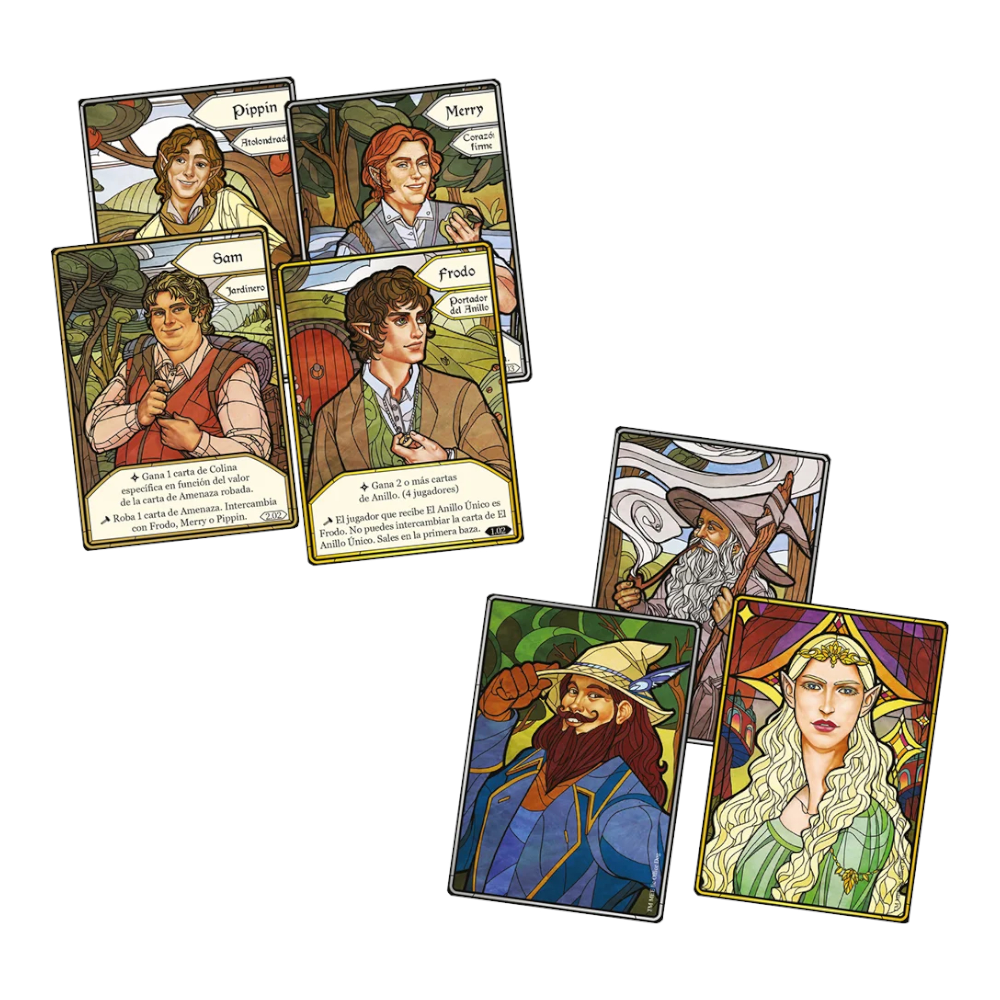 Juego De Mesa Asmodee La Comunidad del Anillo: El Juego de Bazas +10