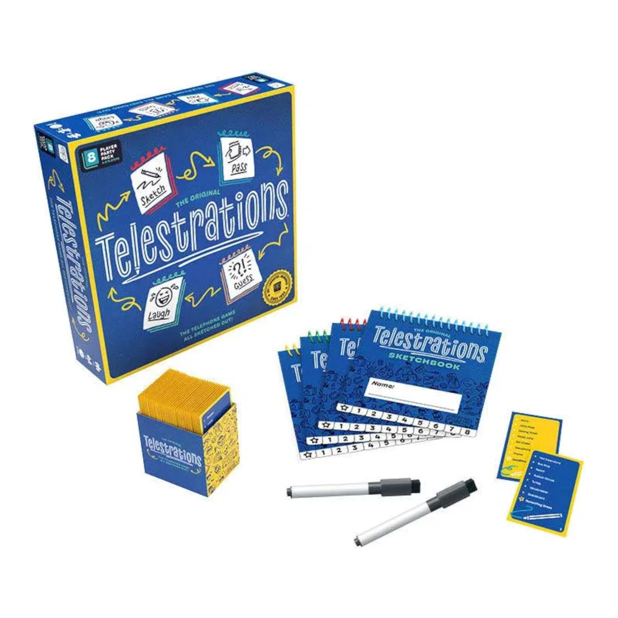 Juego De Mesa Asmodee Telestrations Refresh +10