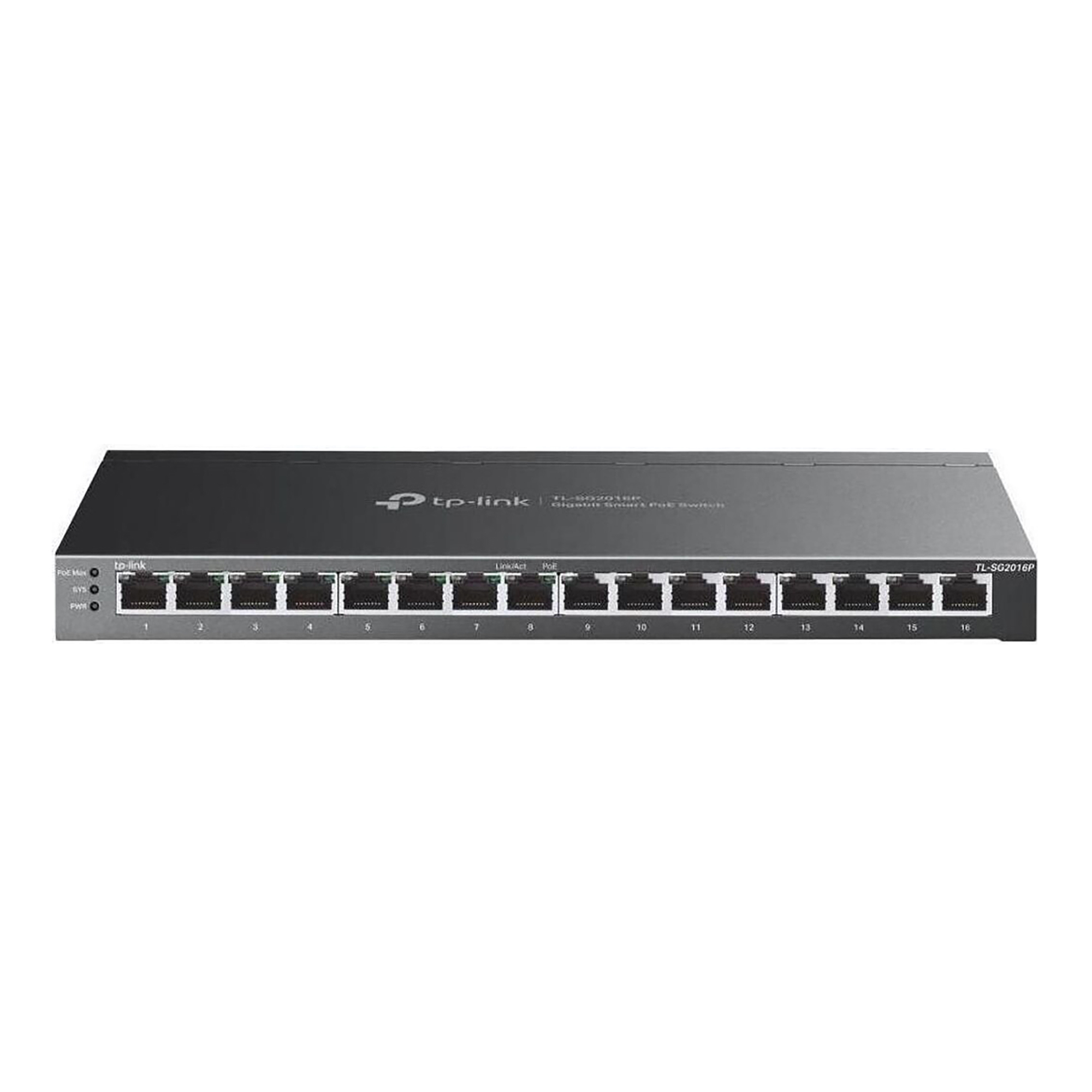 Switch TP-Link TL-SG2016P Omada 16 Puertos Gigabit (8 PoE+)