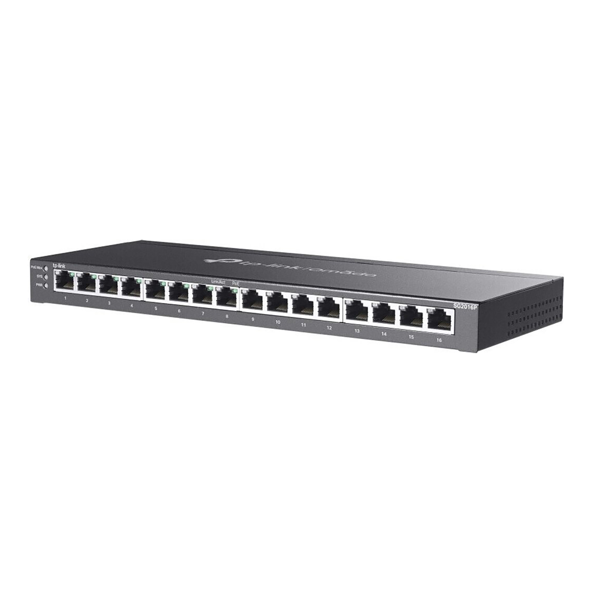 Switch TP-Link TL-SG2016P Omada 16 Puertos Gigabit (8 PoE+)