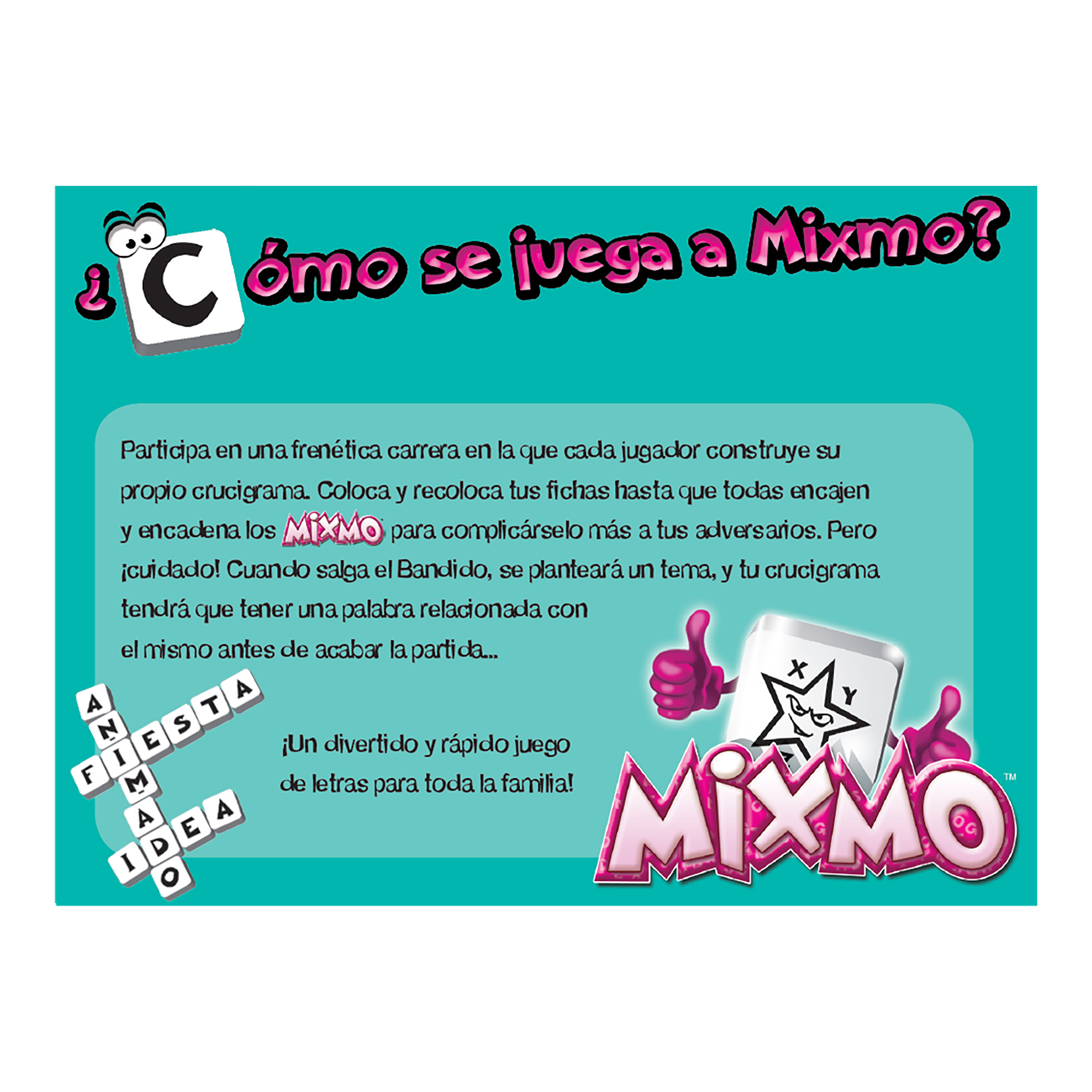 Juego De Mesa Asmodee Mixmo +8