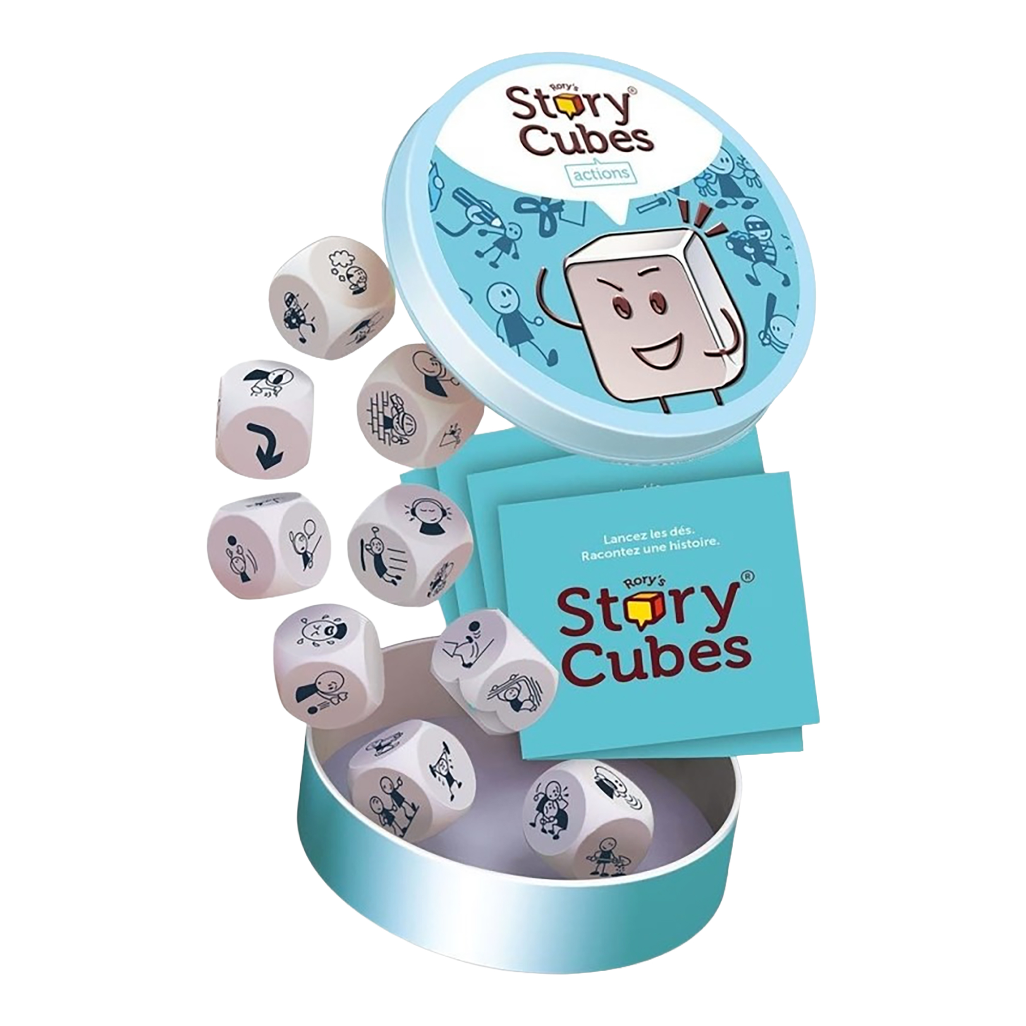 Juego De Mesa Asmodee Story Cubes Acciones +6