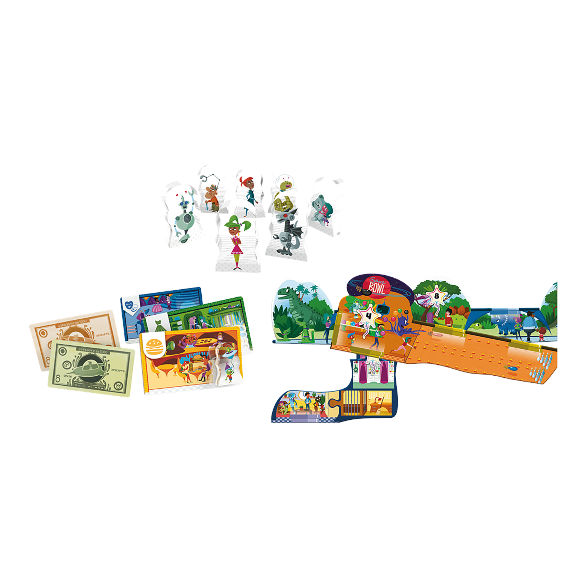 Juego De Mesa Asmodee Superstore 3000 +10