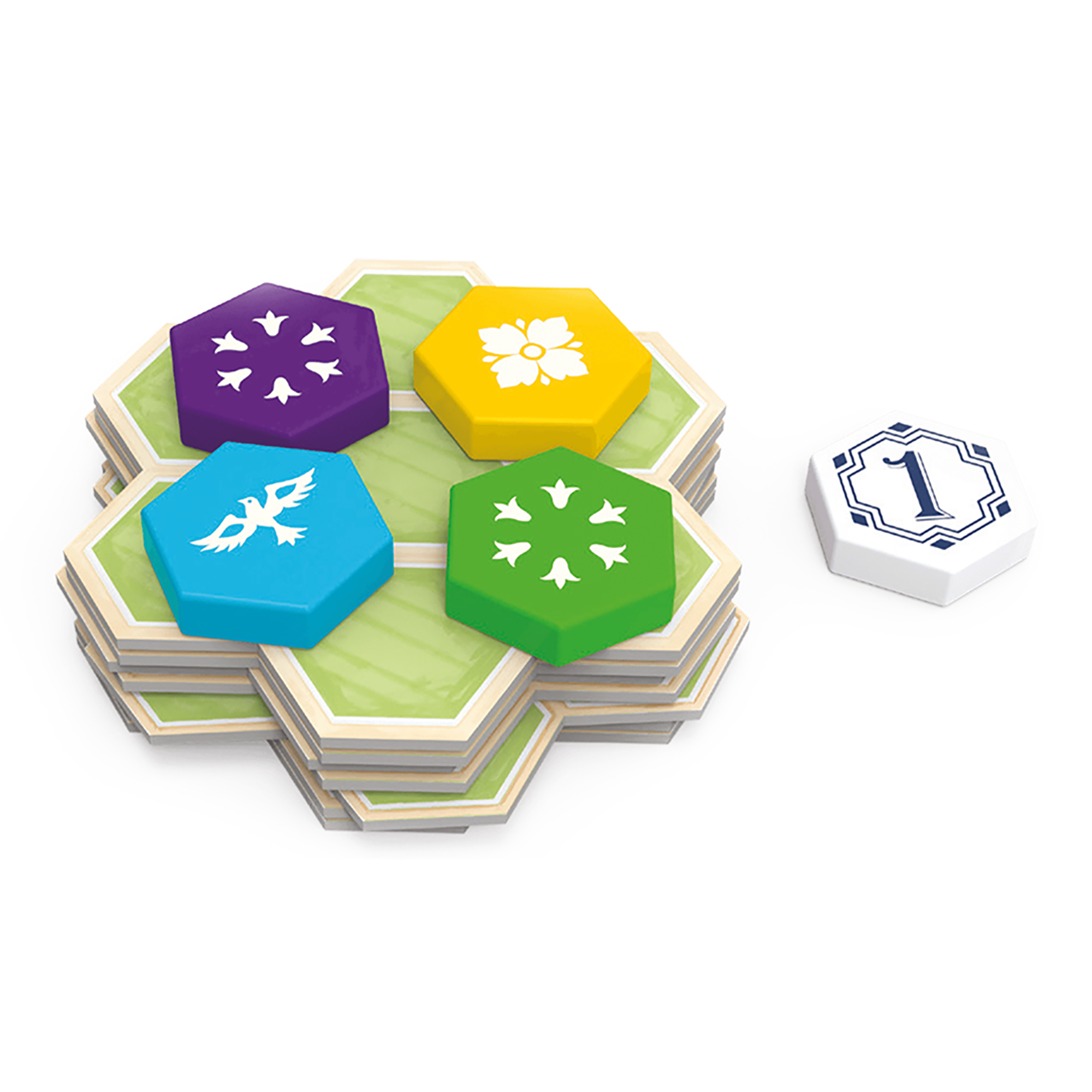 Juego De Mesa Asmodee Azul Jardín De La Reina +10