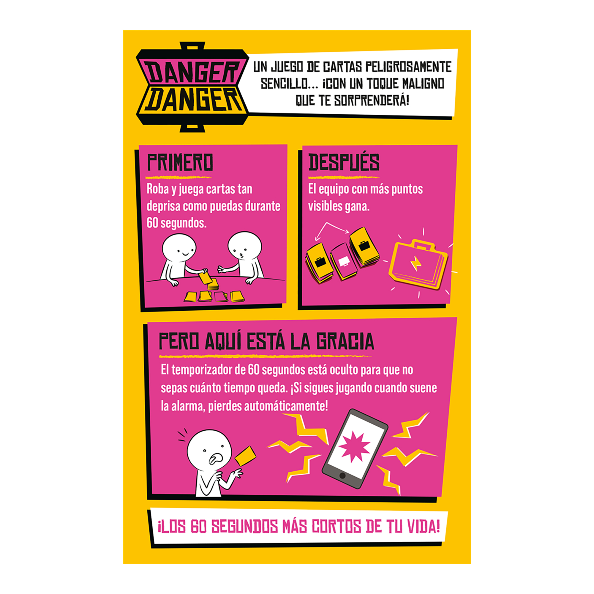 Juego De Mesa Asmodee Danger Danger +7