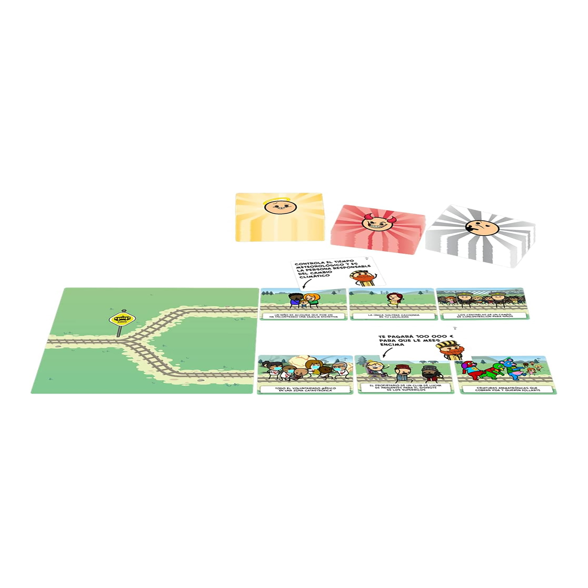 Juego De Mesa Asmodee Expansión Tranvía Mortal +18