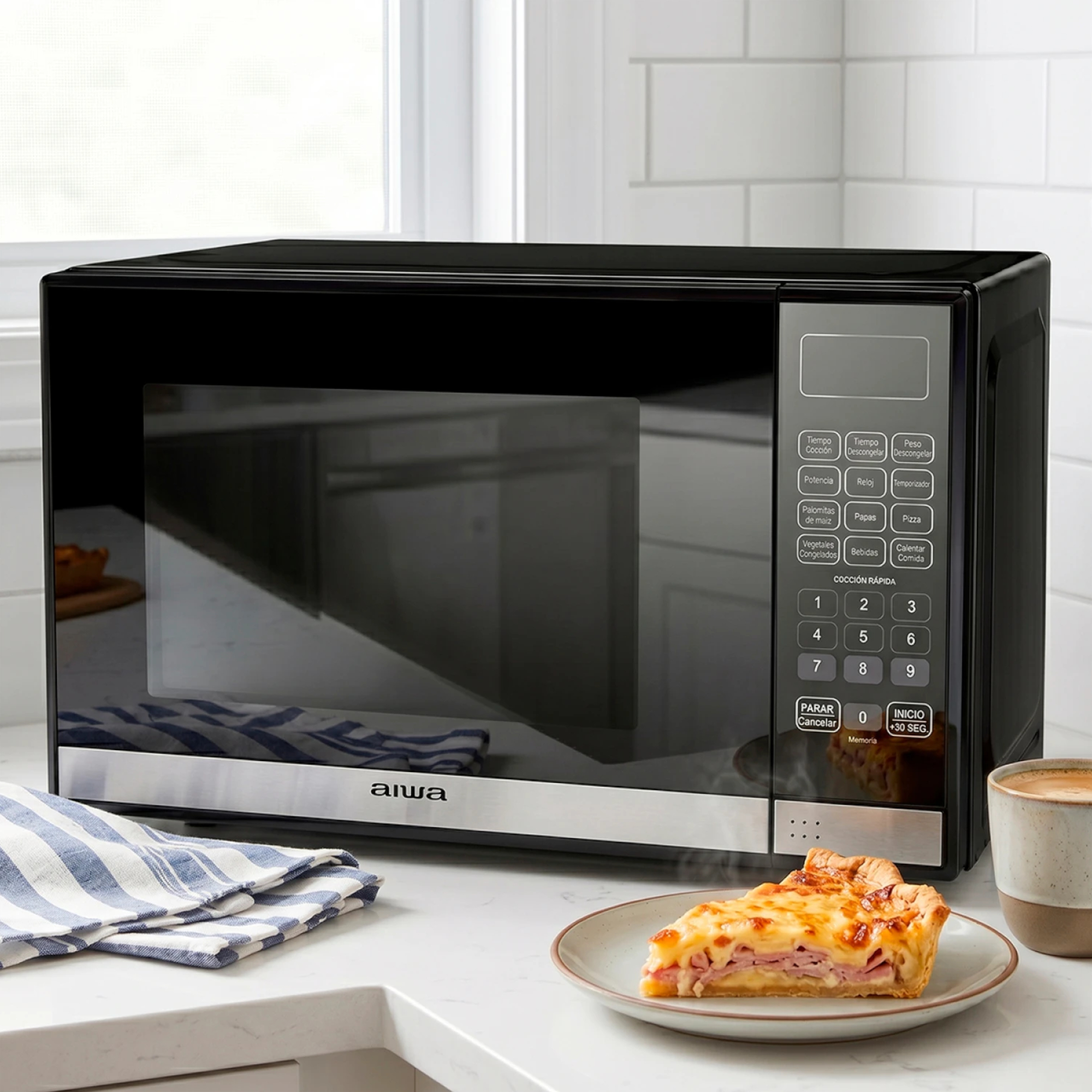 Horno De Microondas Aiwa Aw-mm20s50 700w 20l