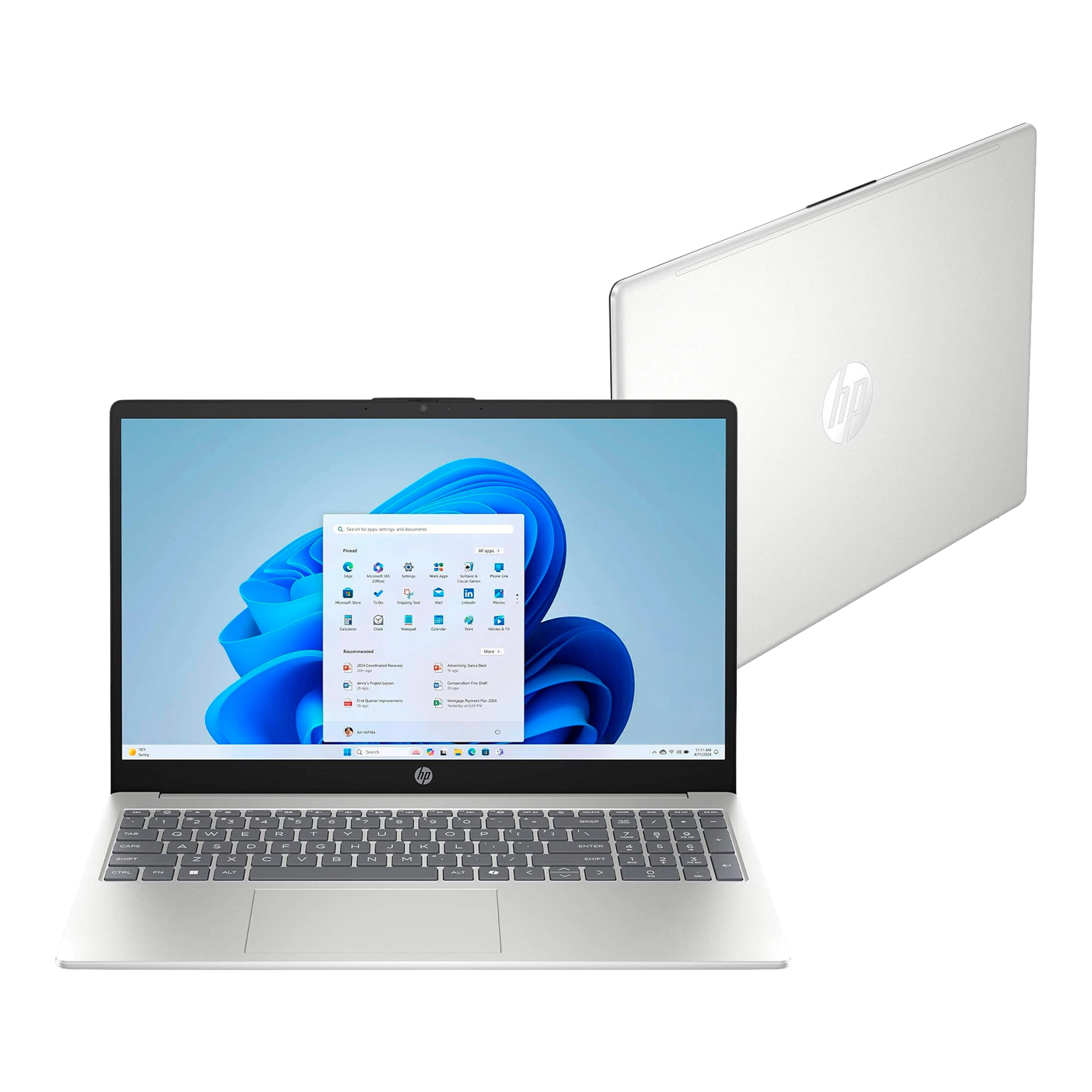 Notebook HP 15,6'' Ryzen 7 8gb 512gb Win11 - Oficial UruStore