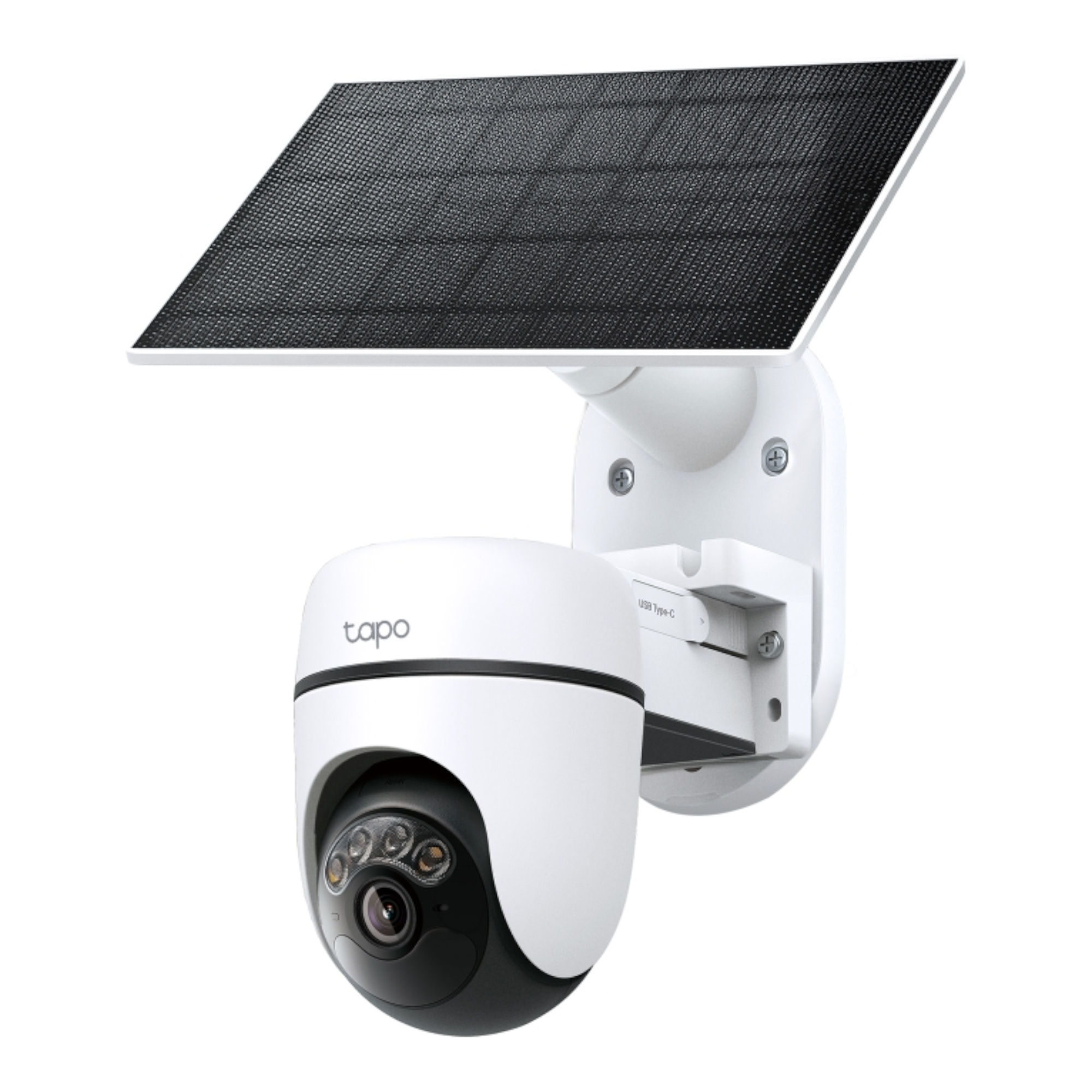 C�mara De Seguridad Tp-Link Tapo C630 Kit Exterior Con Panel Solar 3K 360�