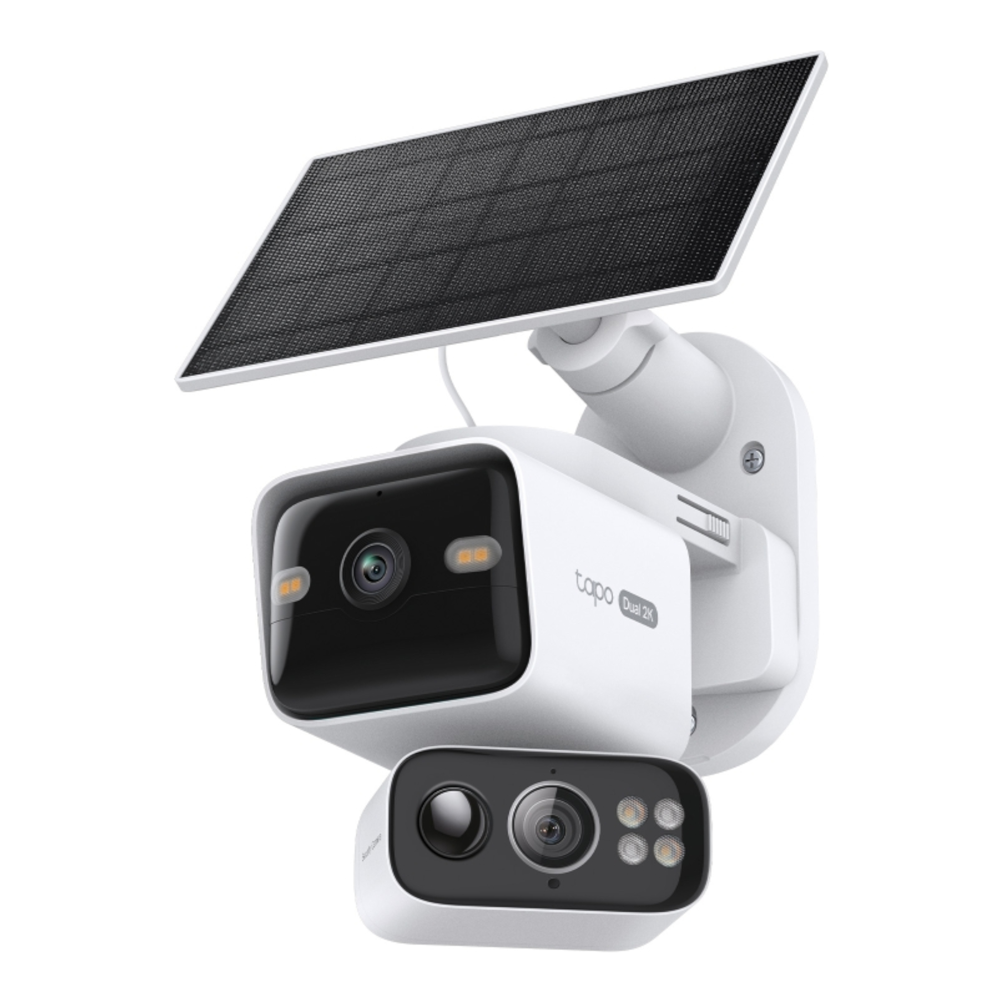 C�mara De Seguridad Tp-Link Tapo C645 Dual Kit Exterior Con Panel Solar 2K 360�