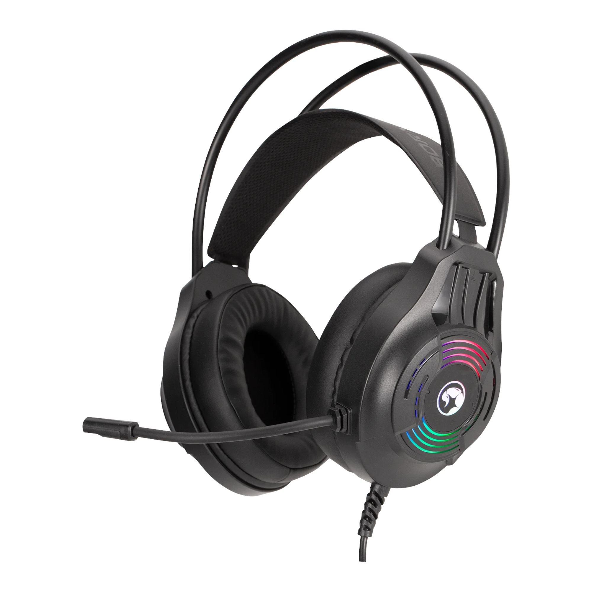 Auriculares Gaming Marvo H8326 Akari 30 RGB USB 3,5mm