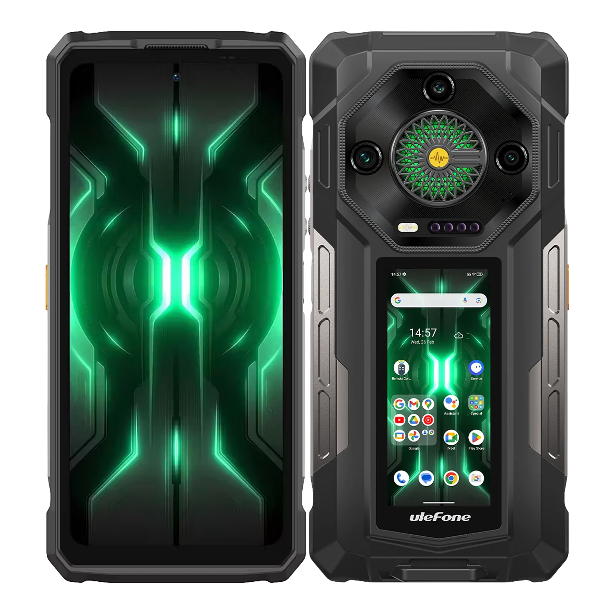Ulefone Armor 33 Pro 6,95''+3,4'' 5G 16+16gb 512gb Triple Cam 50mp