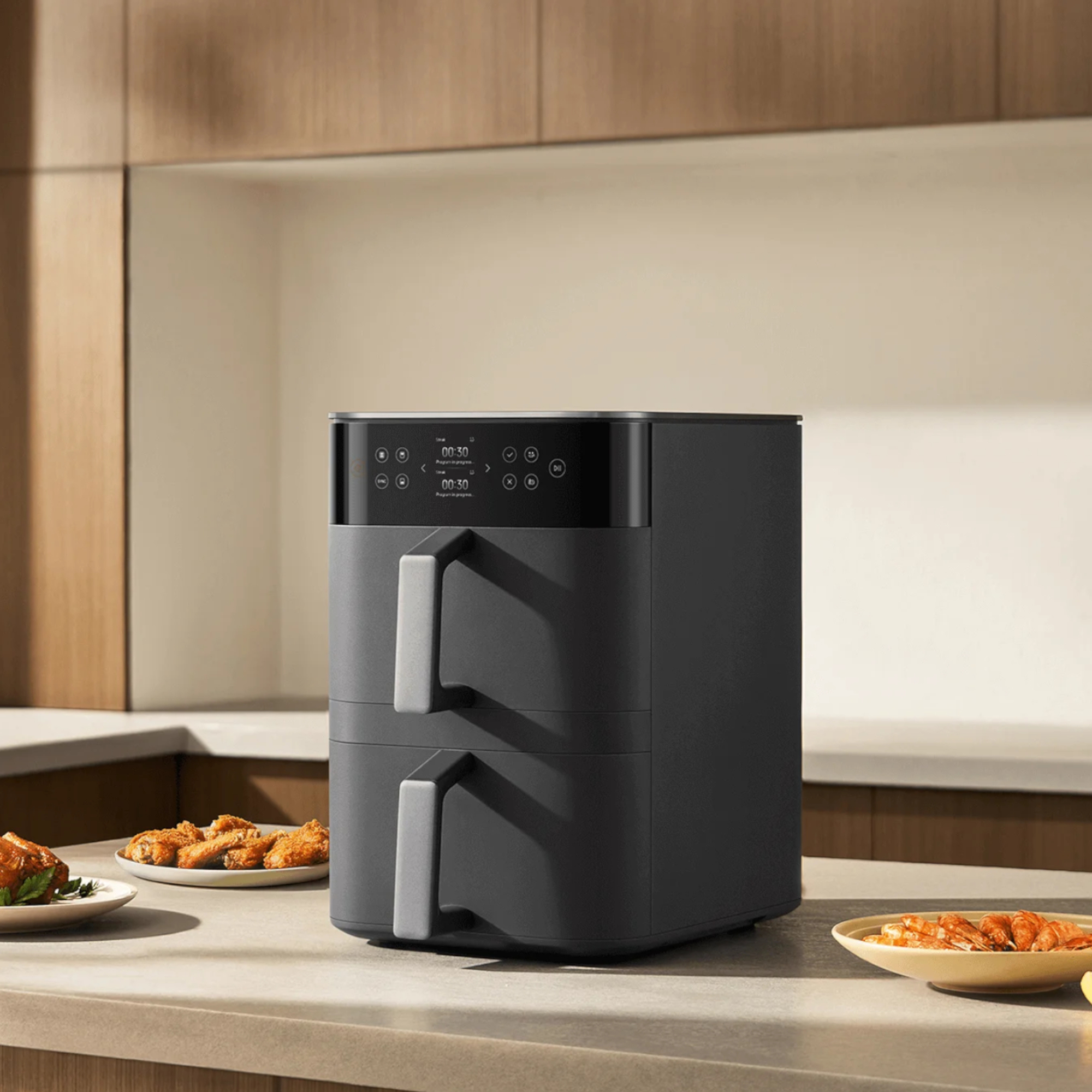 Freidora De Aire Xiaomi Bhr0883eu Doble Canasto 12l 2800w