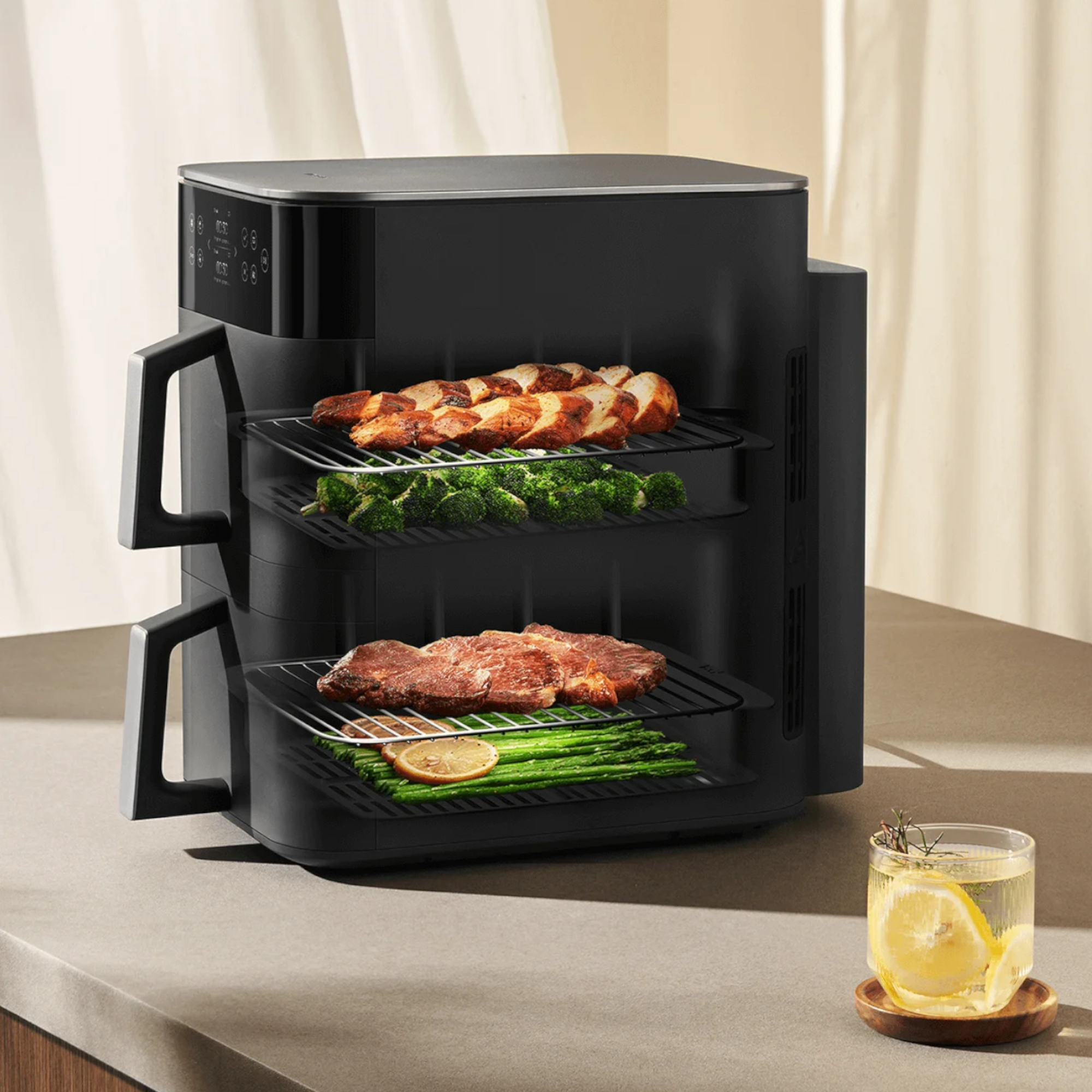 Freidora De Aire Xiaomi Bhr0883eu Doble Canasto 12l 2800w