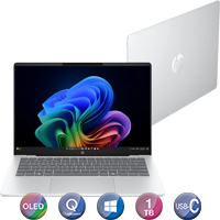 Notebook HP 14'' Snapdragon X Plus 16gb 1tb Win11 Copilot+ Pc Ultra Portable
