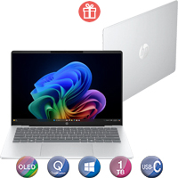 Notebook HP 14'' Snapdragon X Plus 16gb 1tb Win11 Copilot+ Pc Ultra Portable