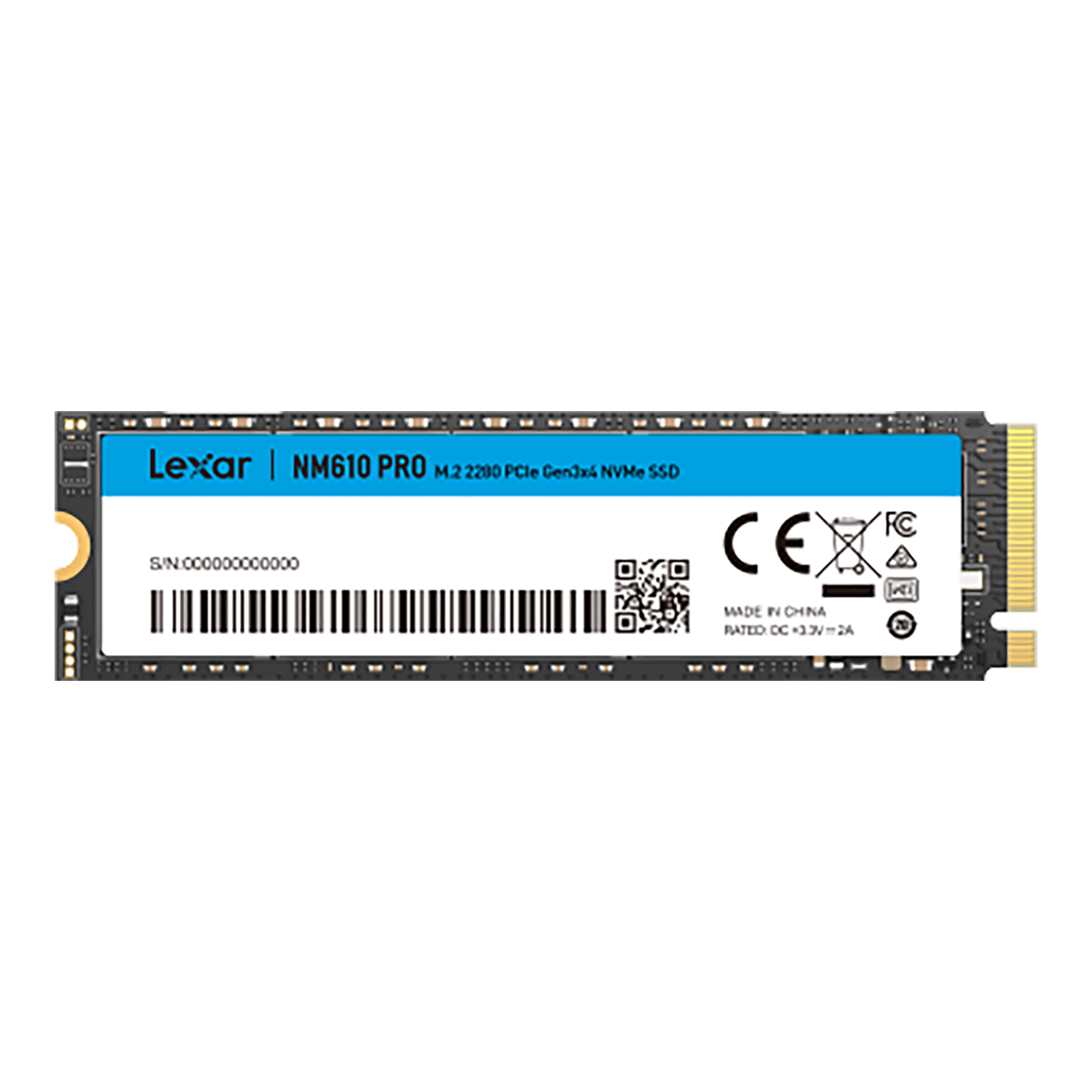 Disco S�lido M.2 Lexar Nm610pro 1tb